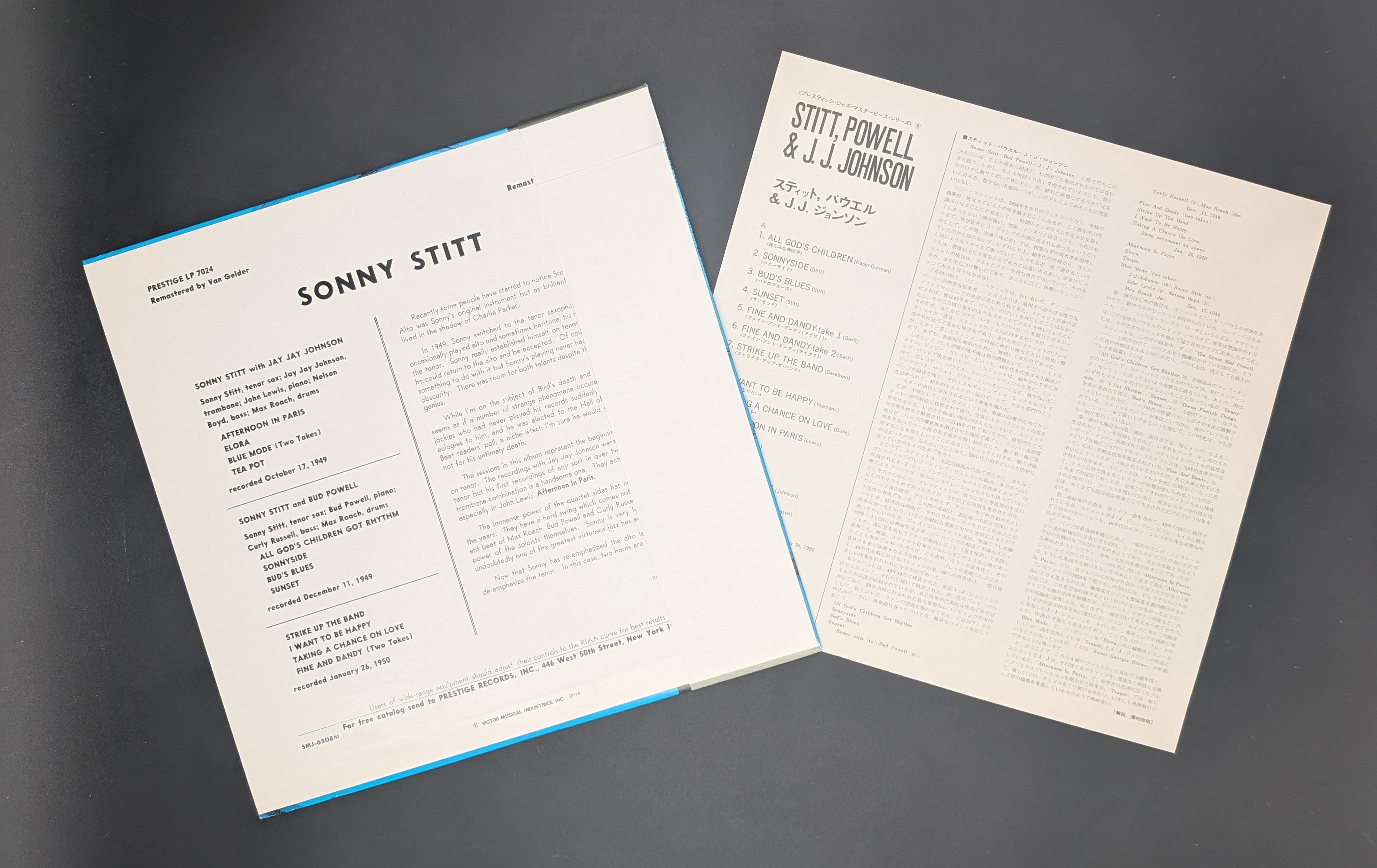Sonny Stitt / Bud Powell / J.J. Johnson - Sonny Stitt / Bud Powell / J.J. Johnson