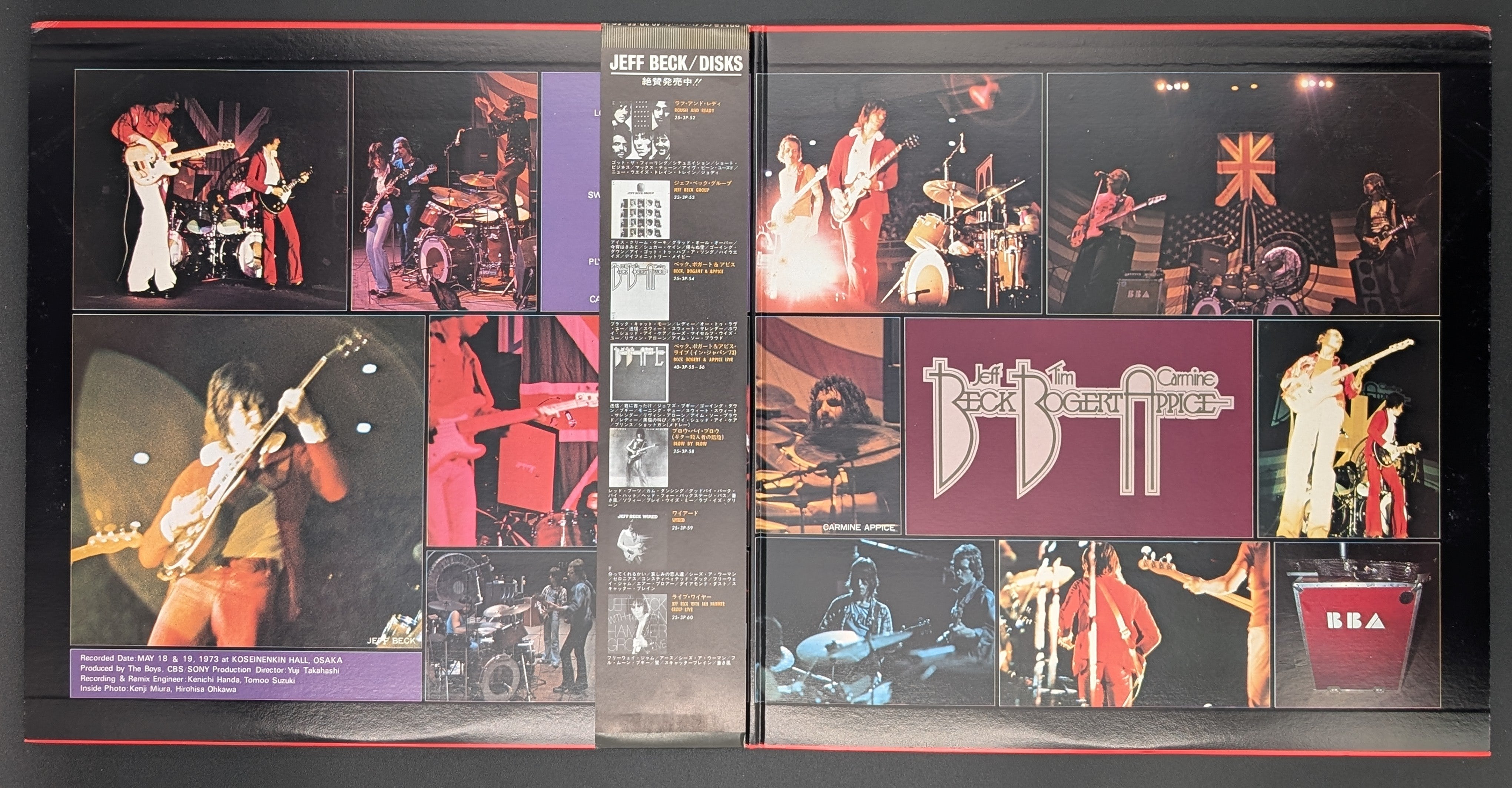 Beck, Bogert & Appice - Beck, Bogert & Appice Live
