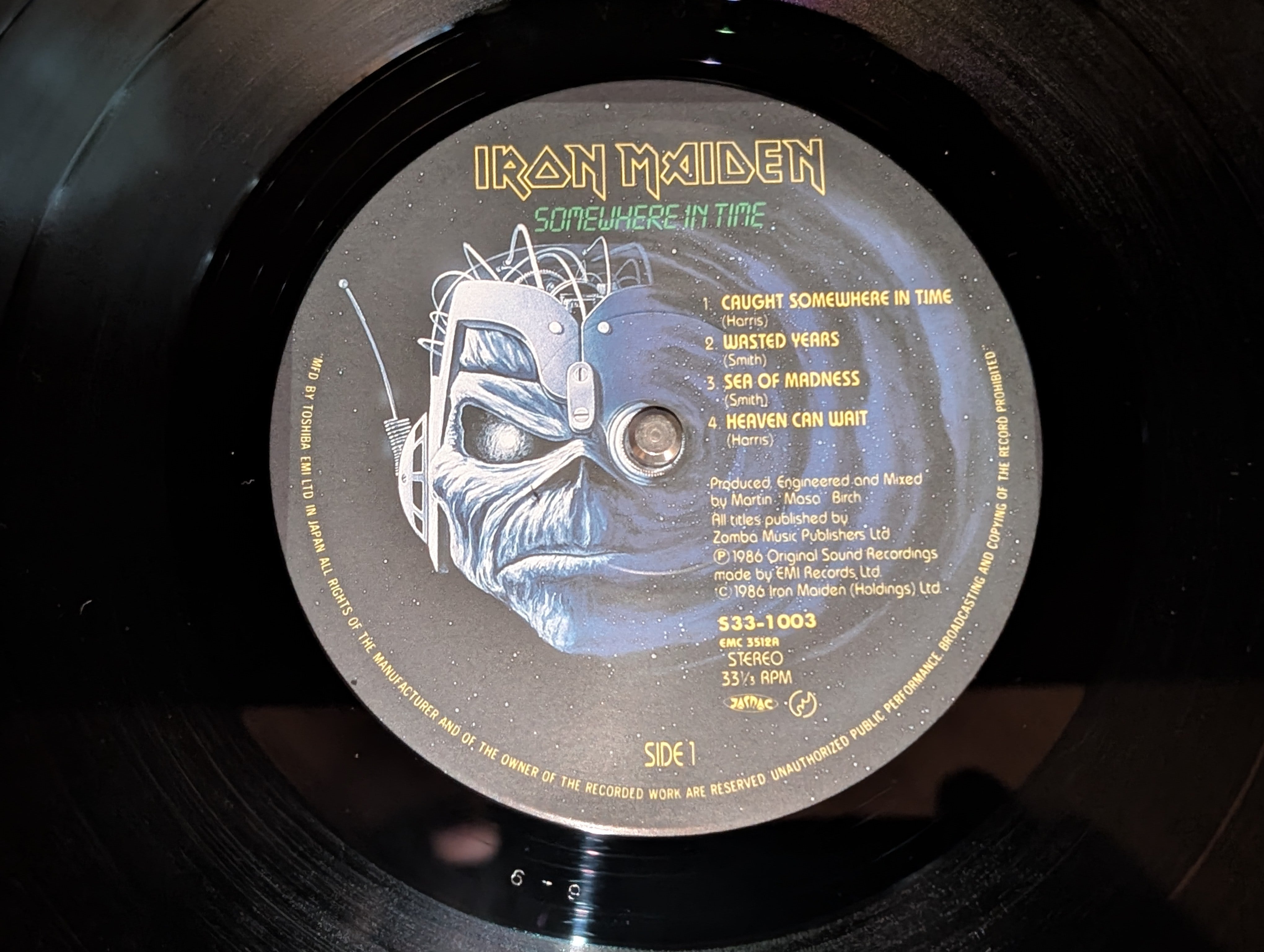 Iron Maiden - Somewhere In Time
