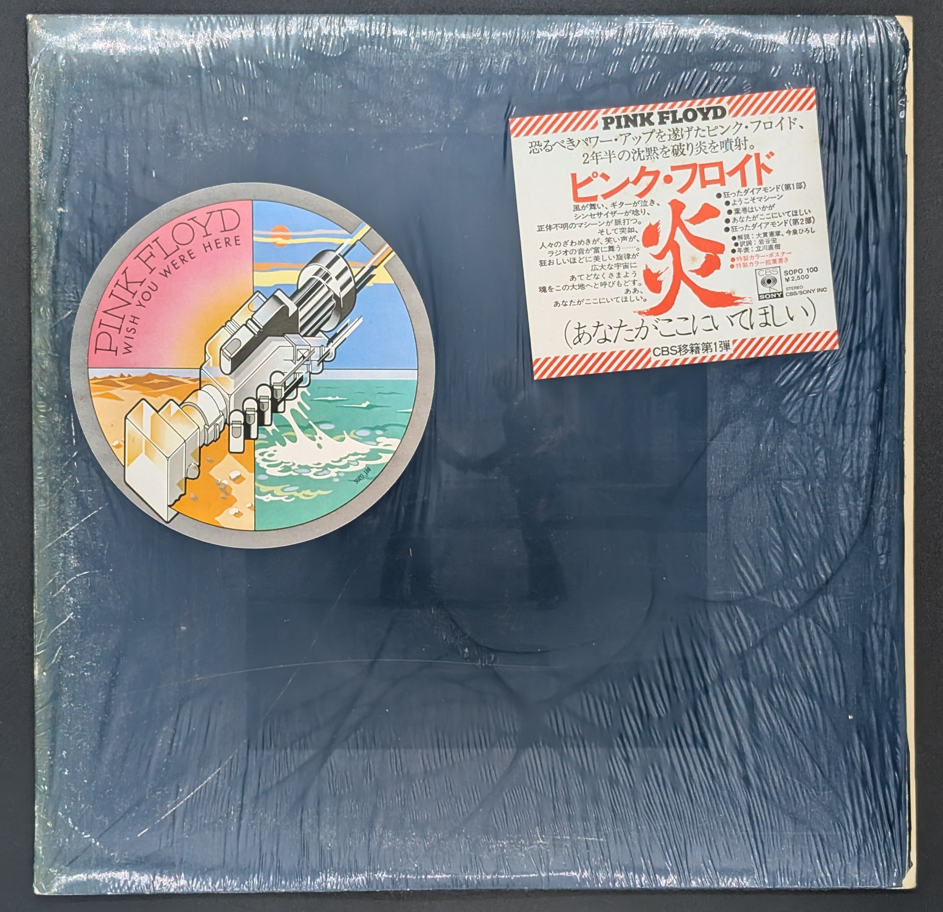 Pink Floyd - Wish You Were Here  炎 (あなたがここにいてほしい)