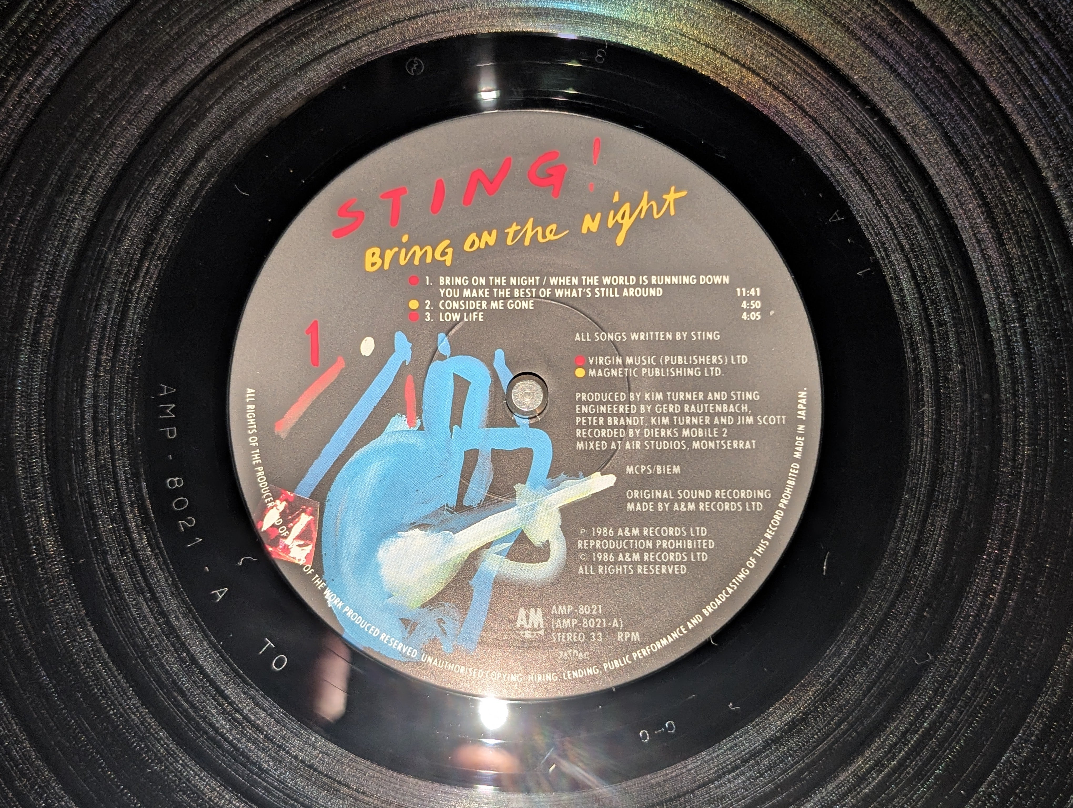 Sting - Bring On The Night