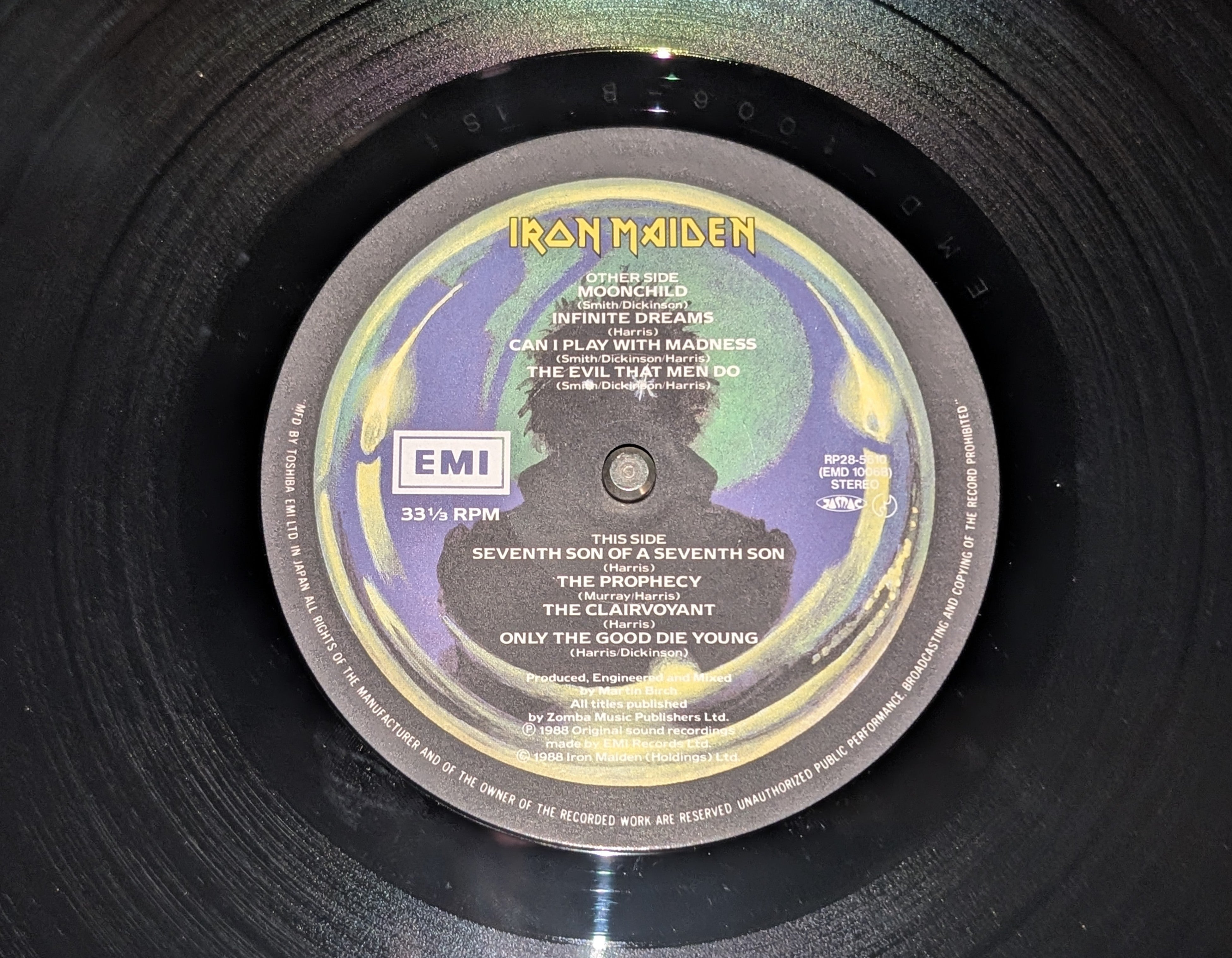Iron Maiden - Seventh Son Of A Seventh Son