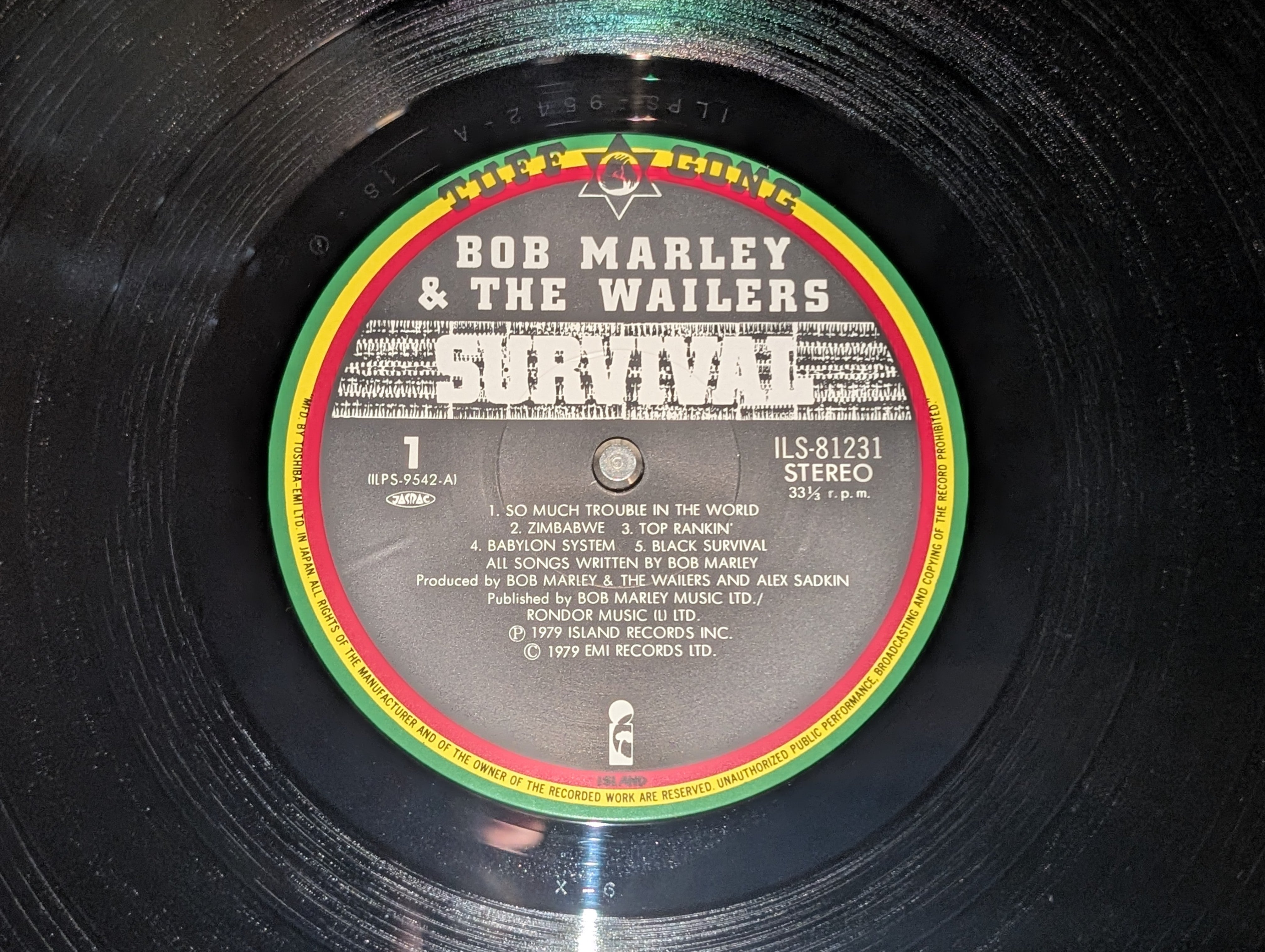 Bob Marley & The Wailers - Survival