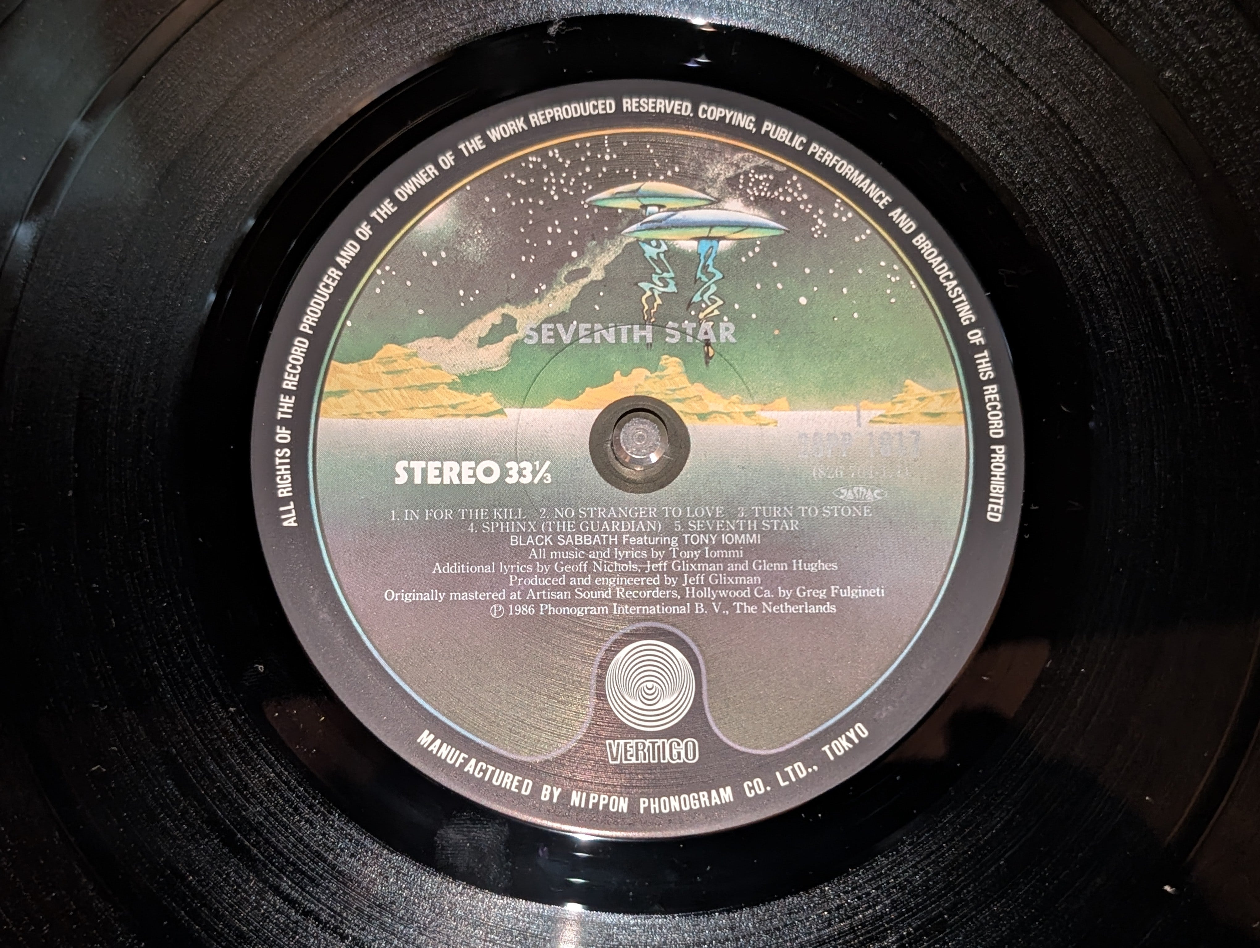 Black Sabbath Featuring Tony Iommi - Seventh Star