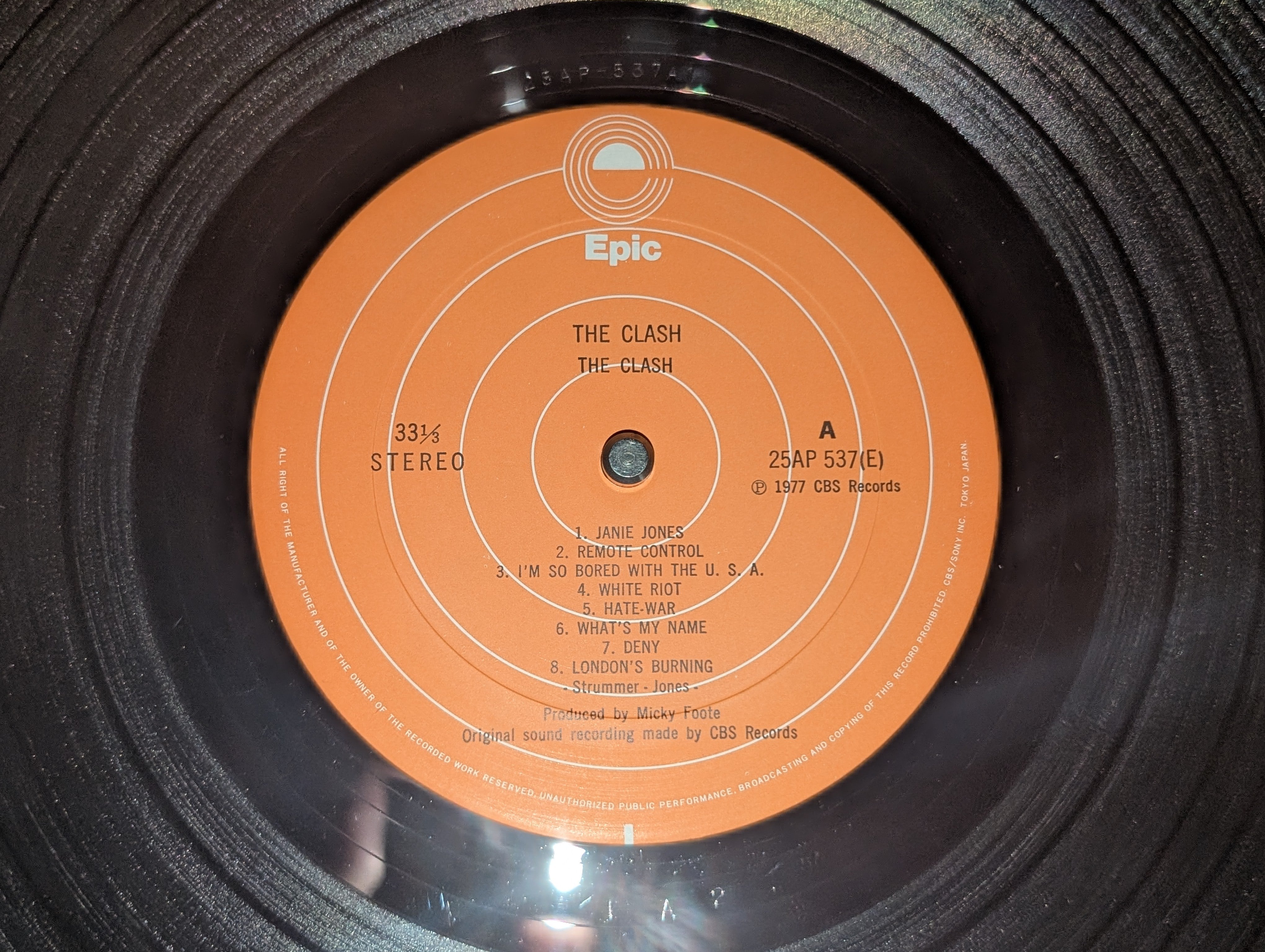 The Clash - The Clash ** Sold **