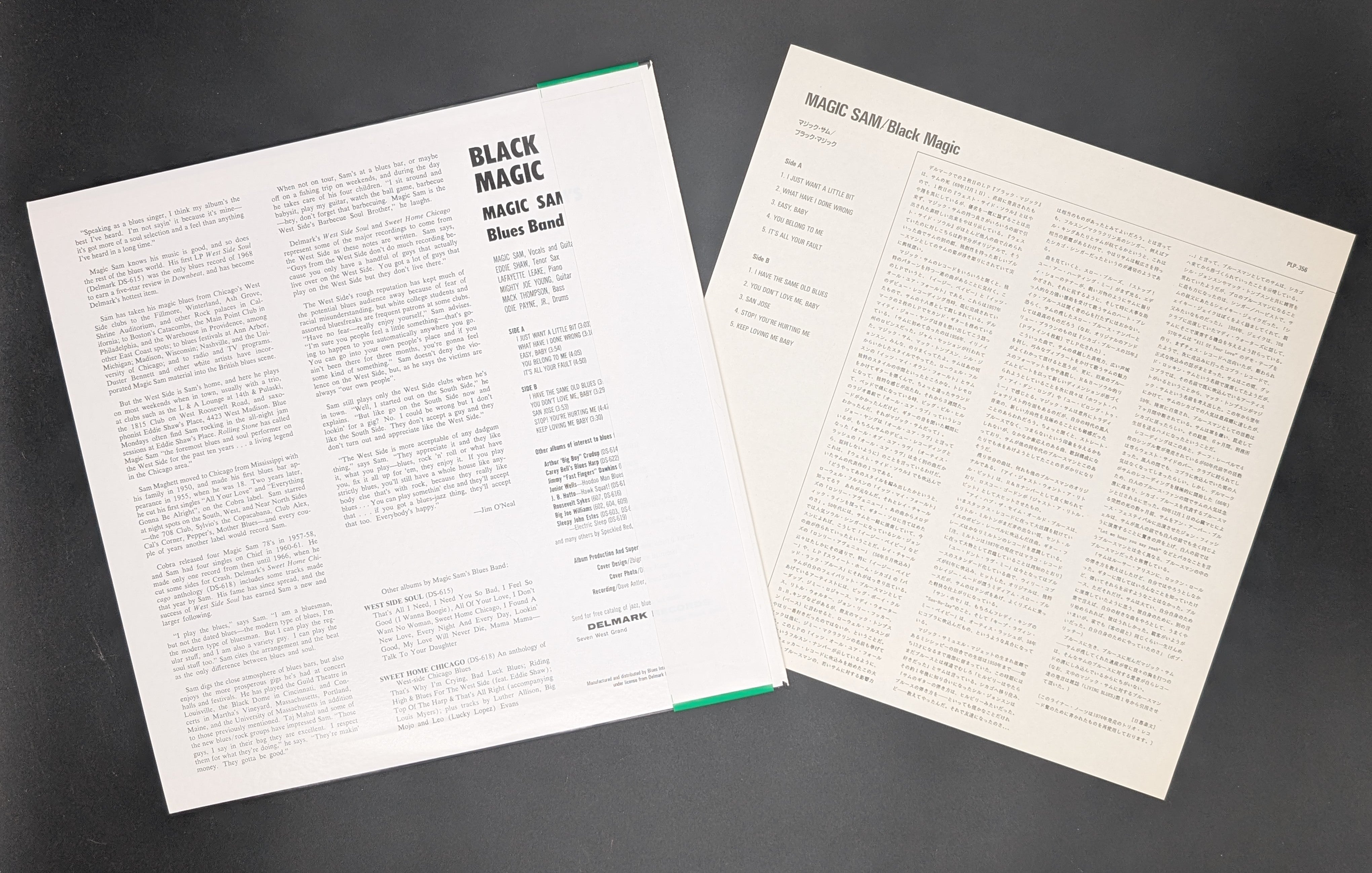 Magic Sam Blues Band - Black Magic ** Sold **