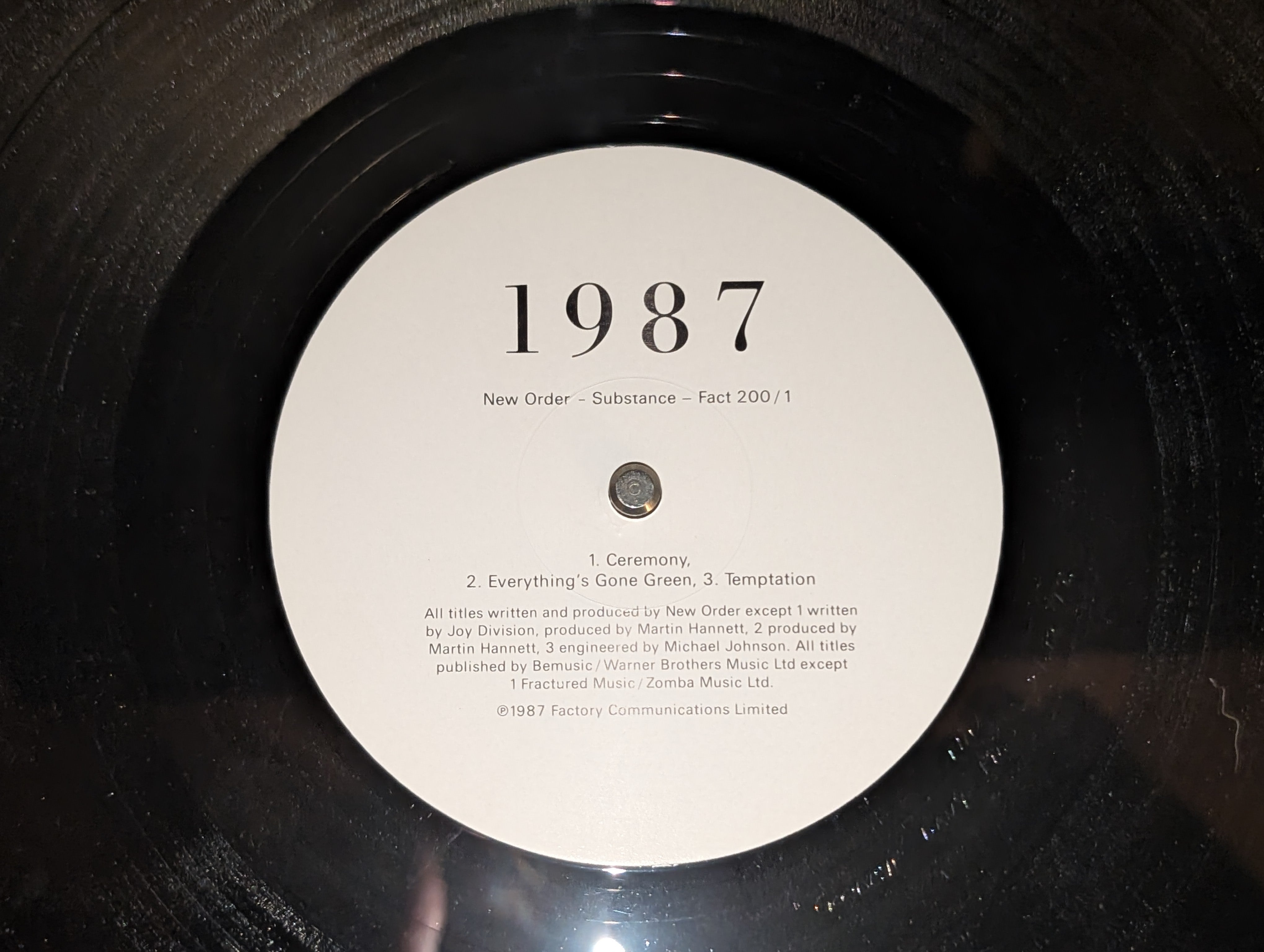 New Order - Substance