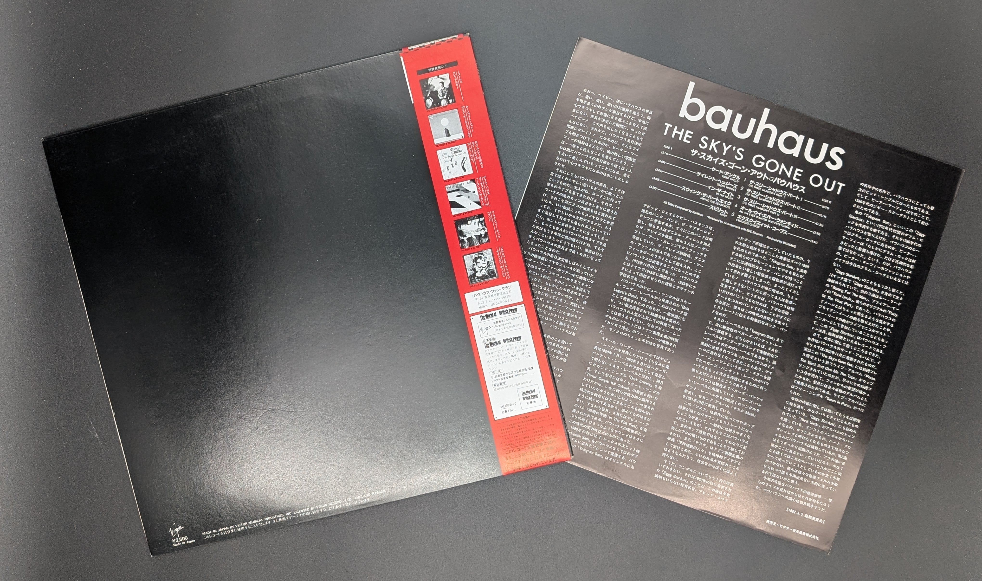 Bauhaus - The Sky's Gone Out