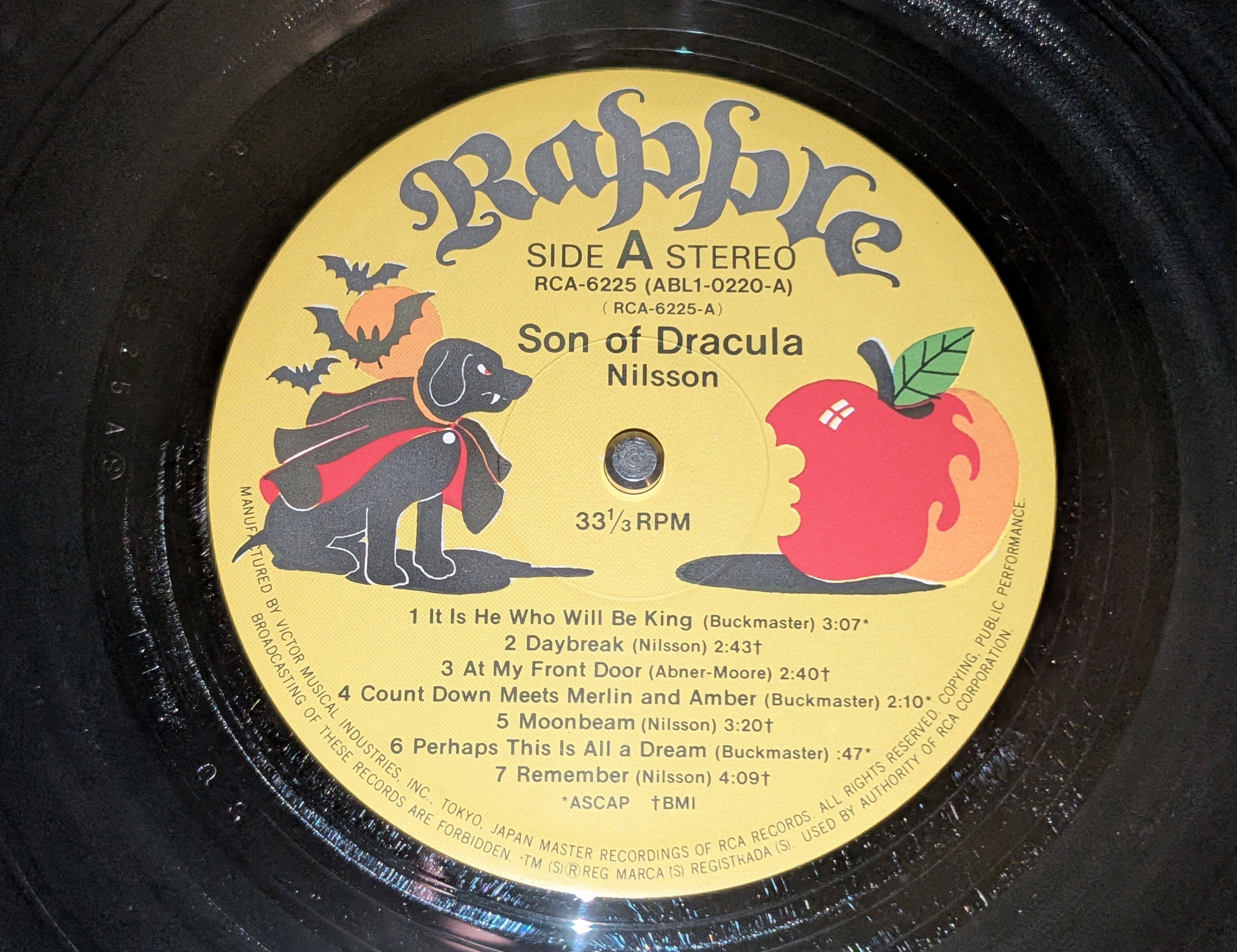 Harry Nilsson - Son Of Dracula ** Sold **