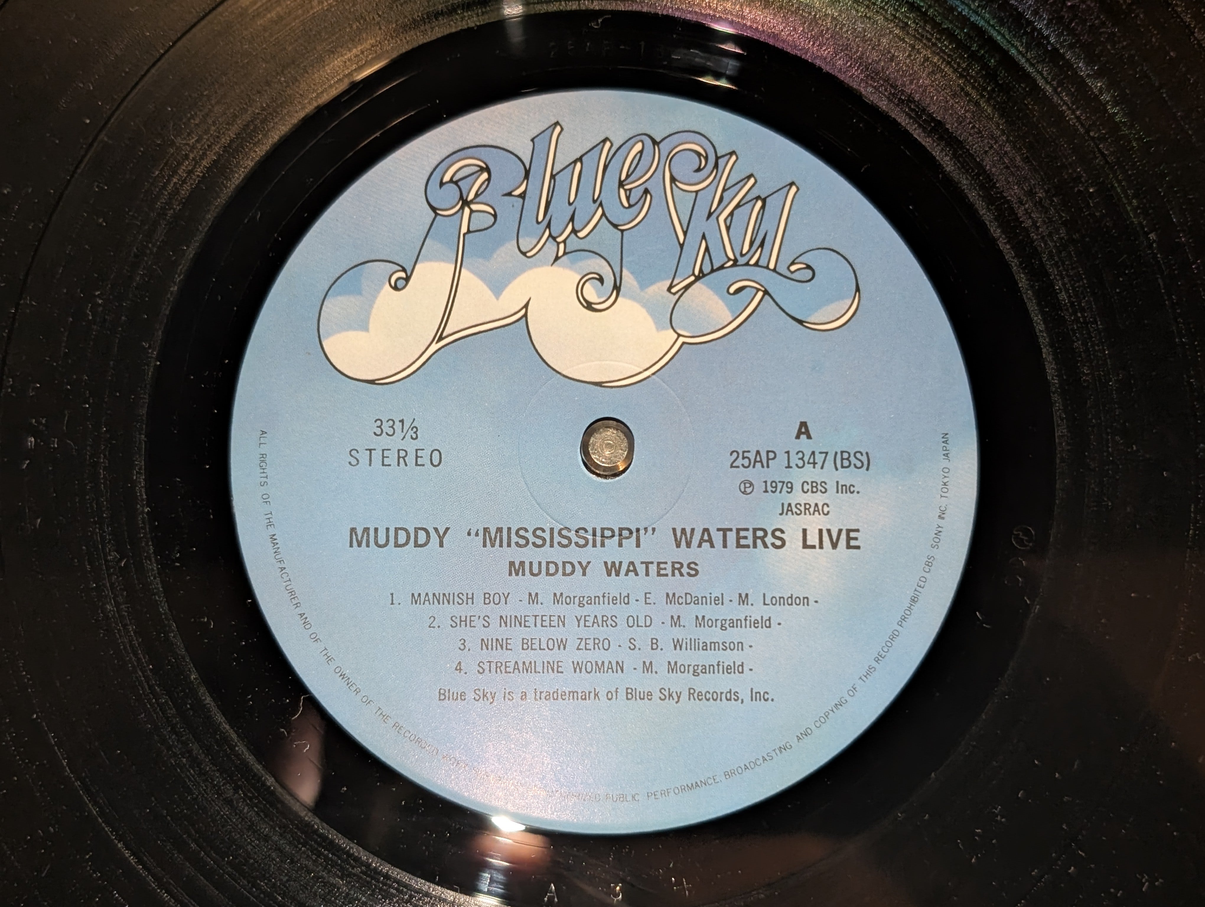 Muddy Waters – Live Muddy Waters – Live – Vinyl (Blue / White Labels, Album, LP