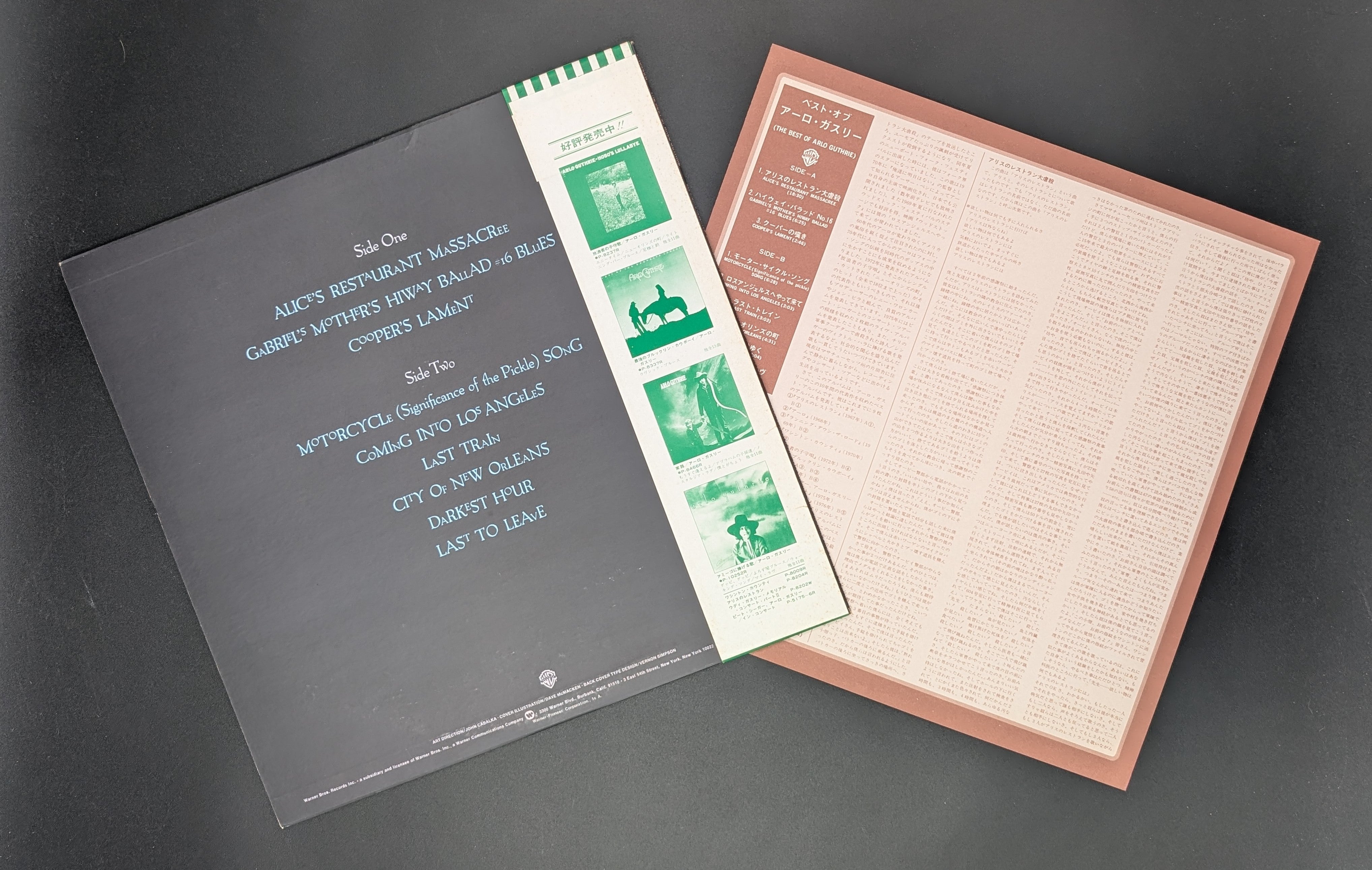 Arlo Guthrie - The Best Of Arlo Guthrie (White Label Promo)