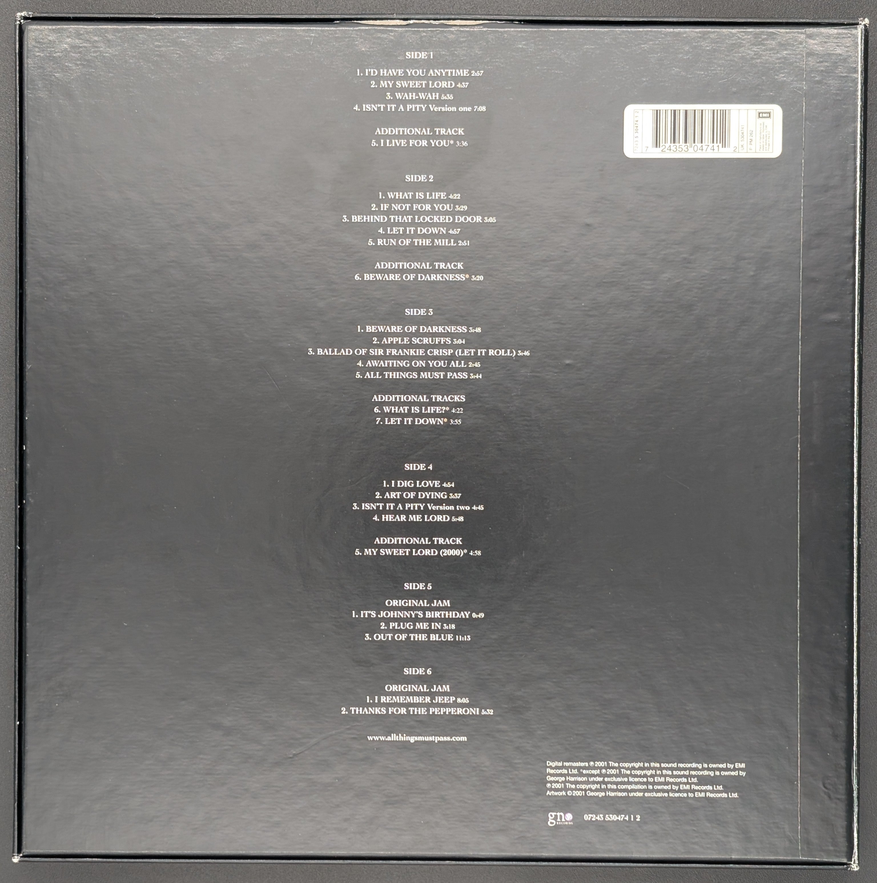 George Harrison - All Things Must Pass