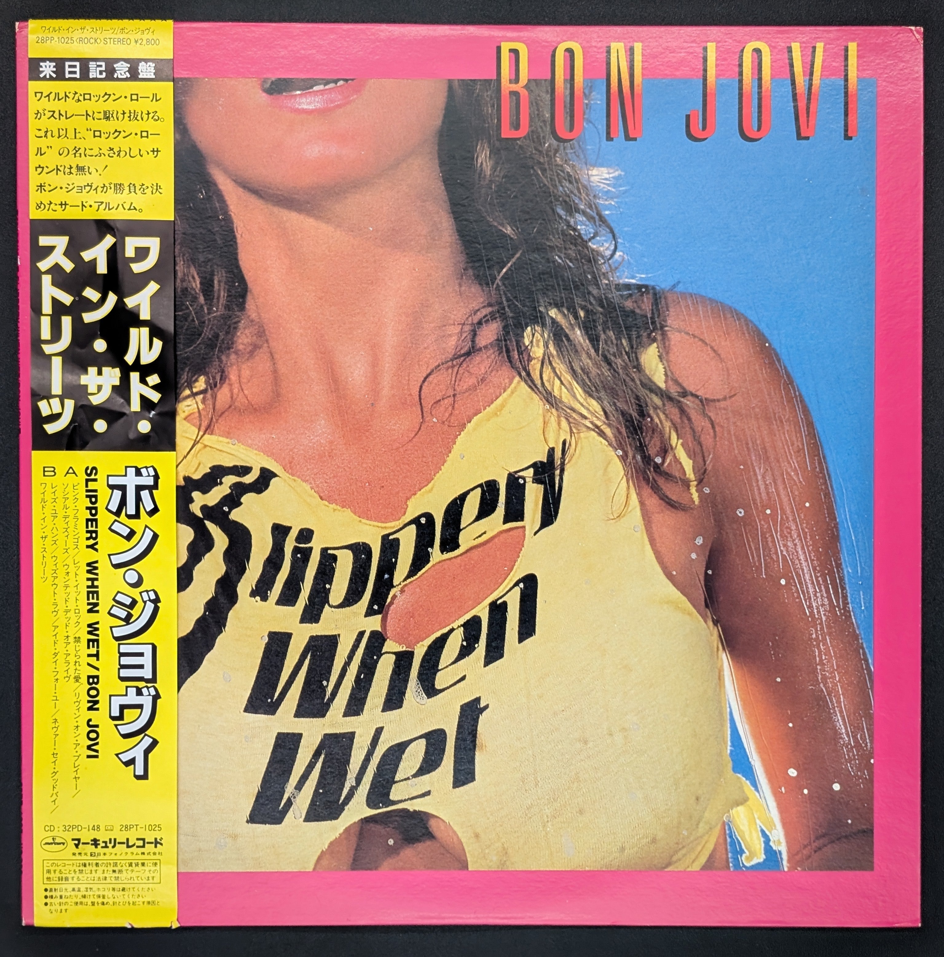 Bon Jovi - Slippery When Wet  ワイルド・イン・ザ・ストリーツ