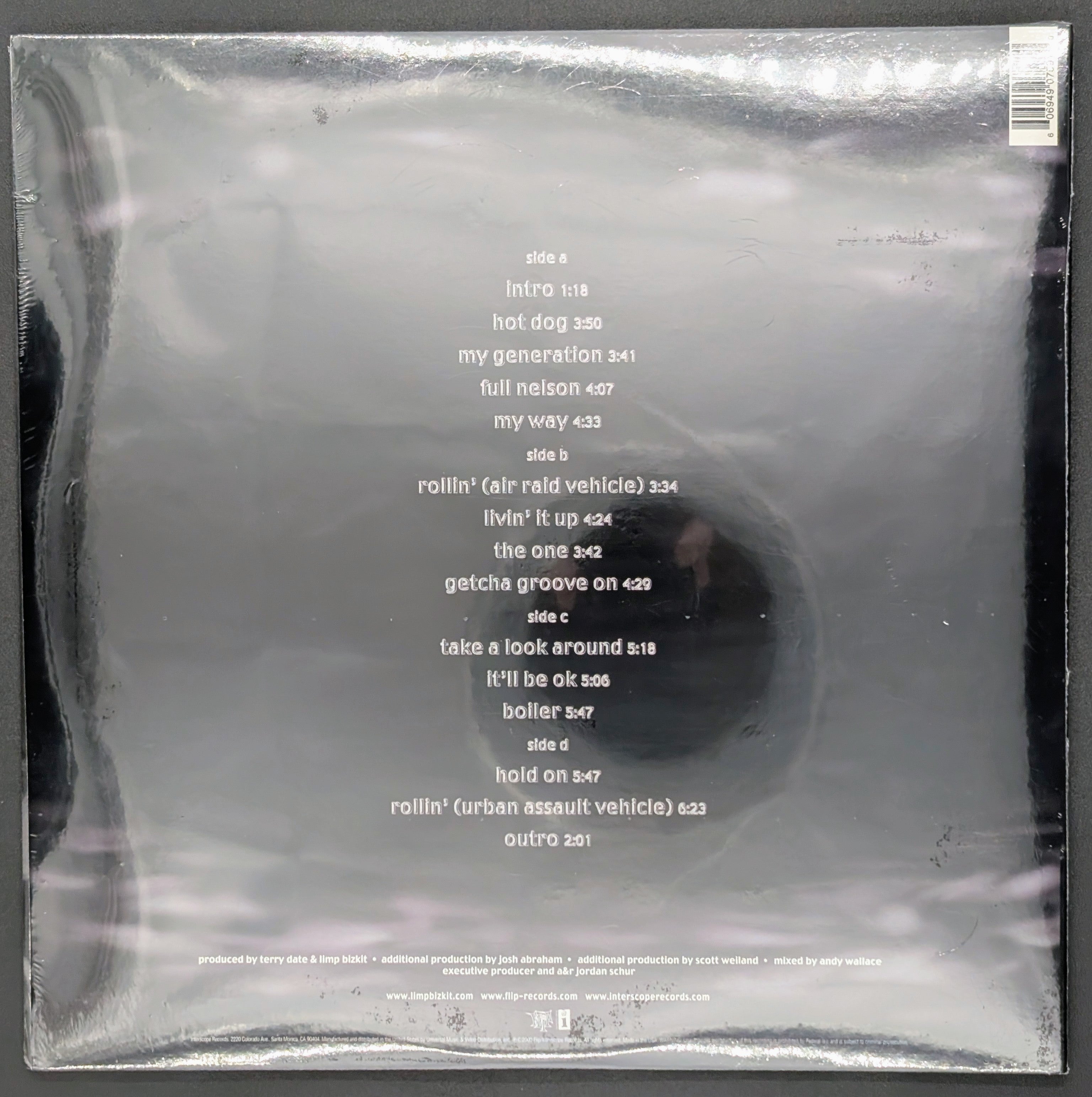 Limp Bizkit - Chocolate Starfish And The Hot Dog Flavored Water (Sealed Vintage)