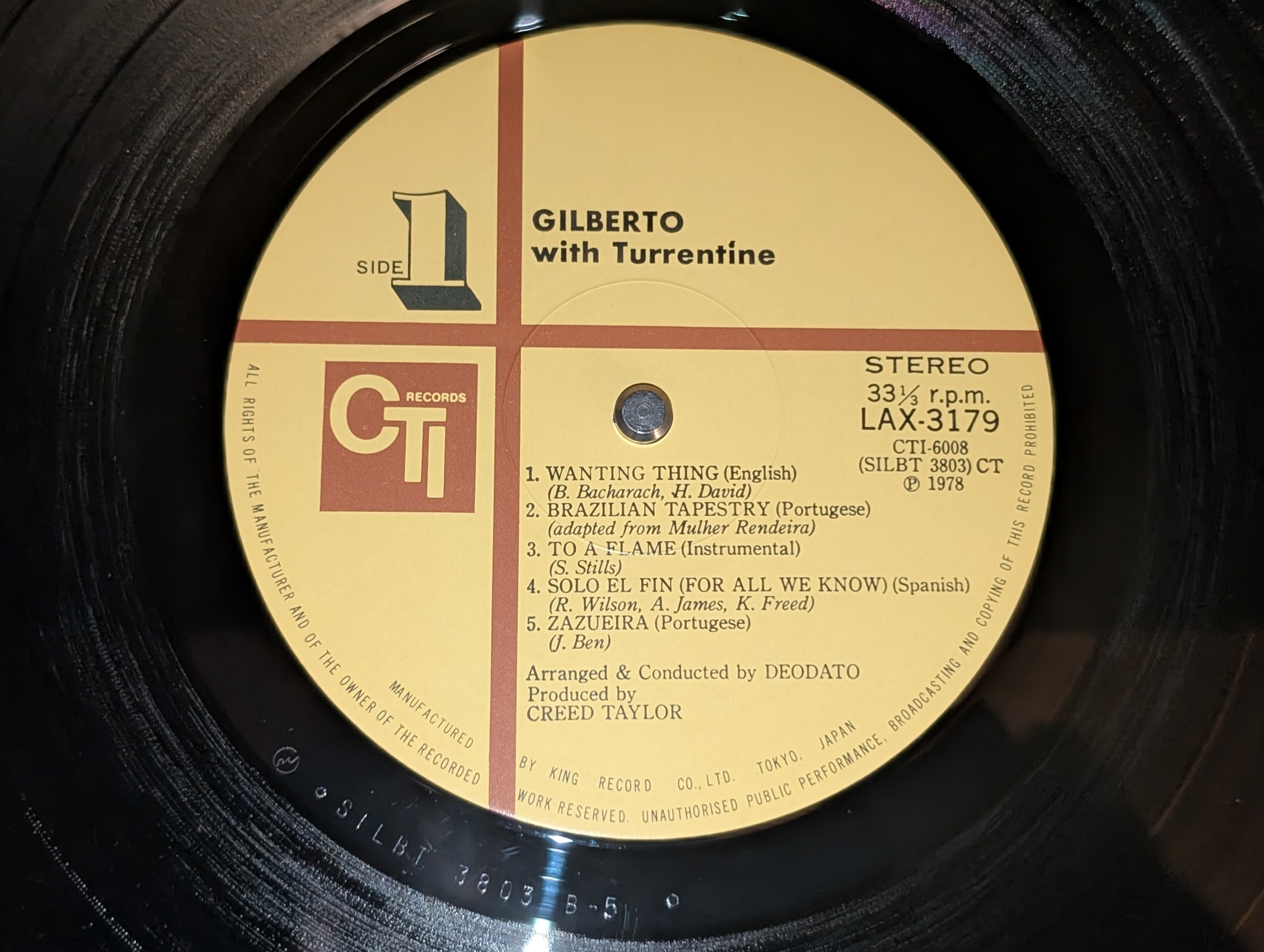 Astrud Gilberto With Stanley Turrentine - Gilberto With Turrentine