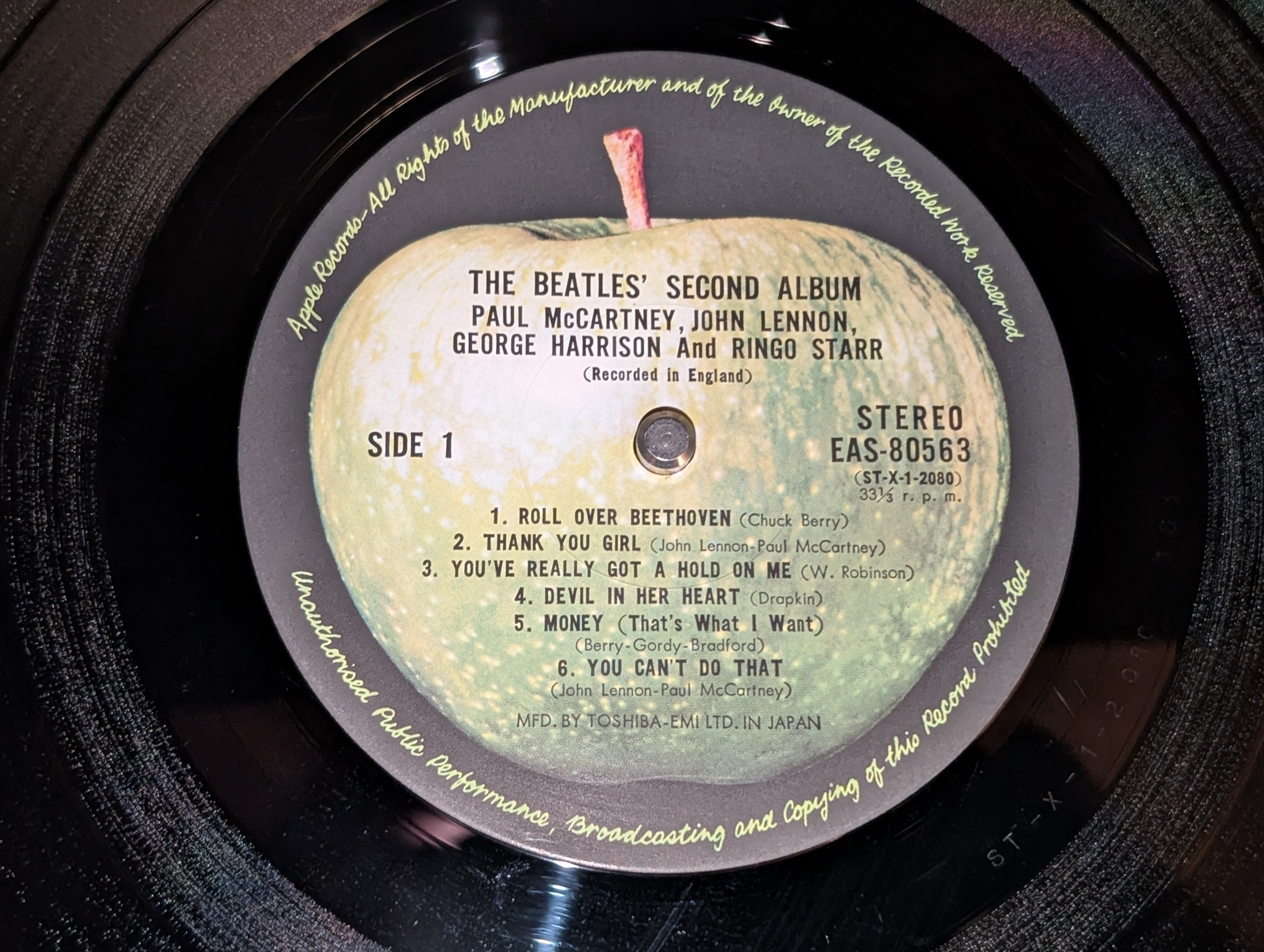 The Beatles - The Beatles' Second Album  ザビートルズ・セカンド・アルバãƒ 4 30 