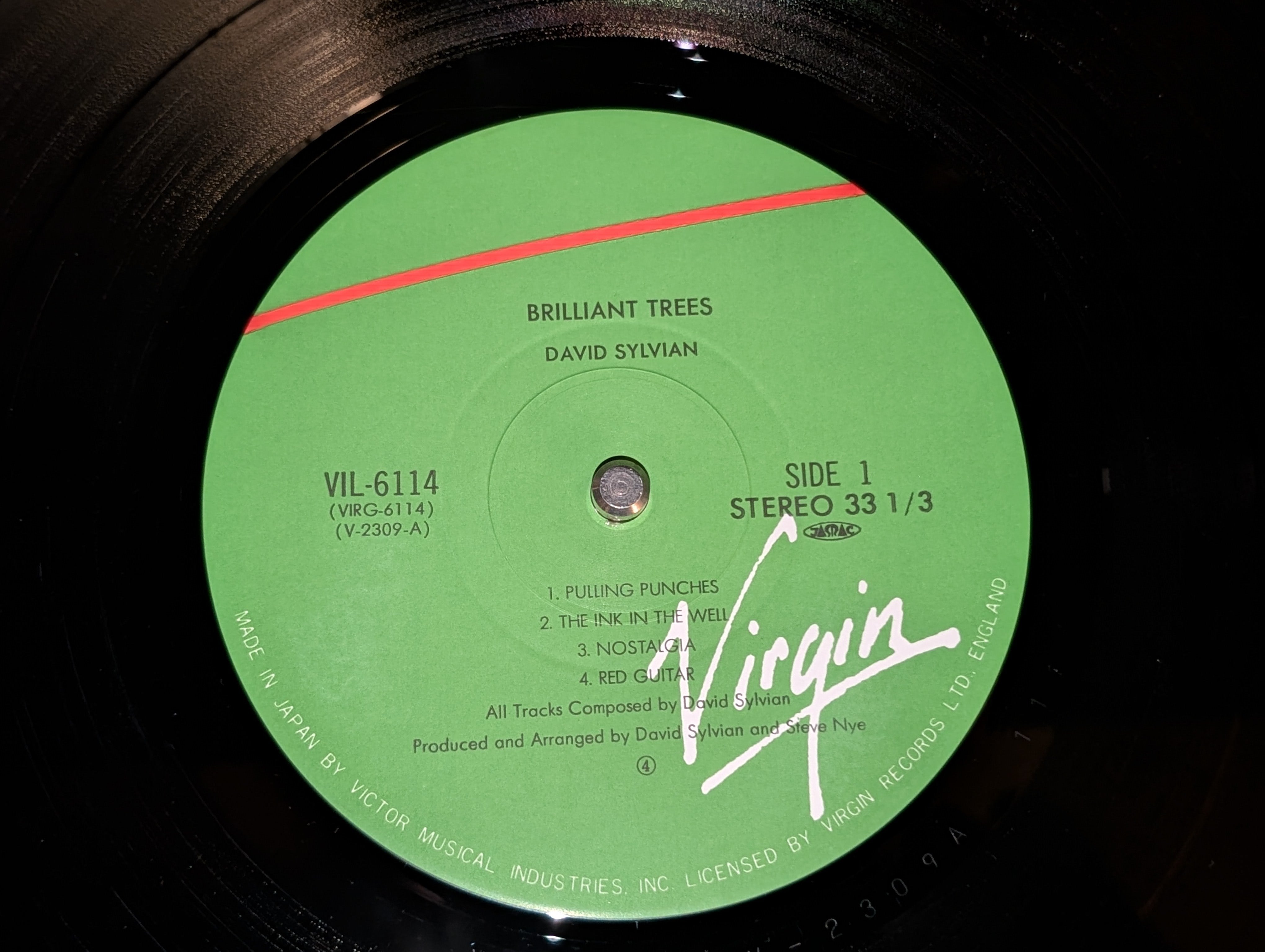 David Sylvian - Brilliant Trees