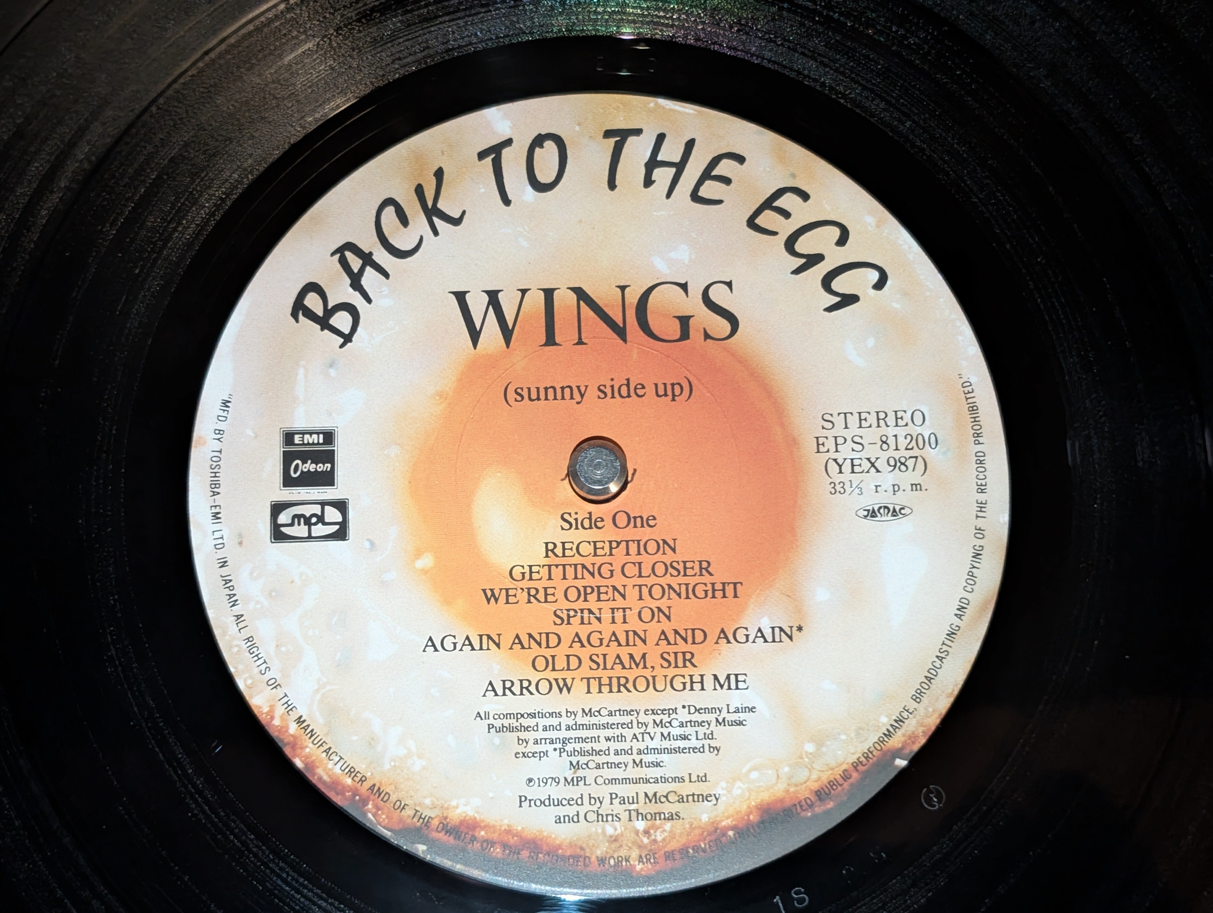 Wings - Back To The Egg