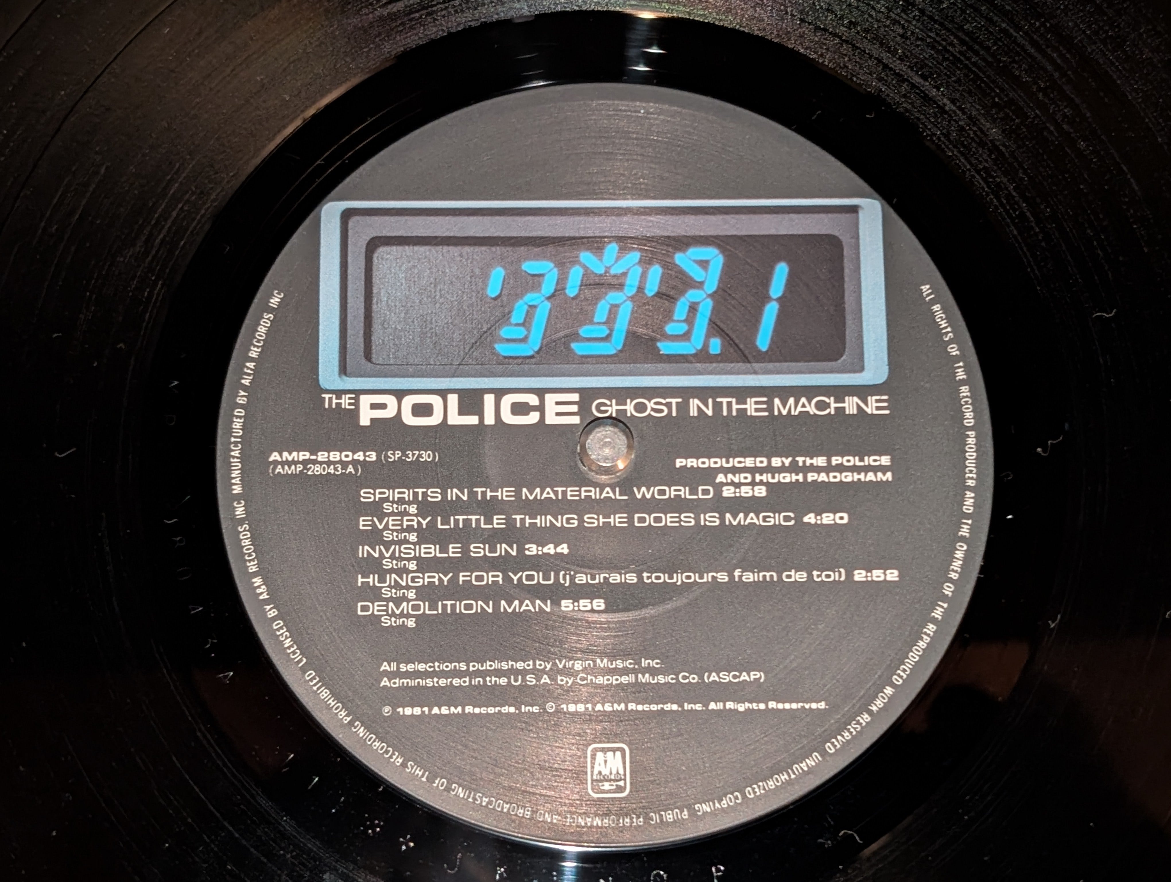The Police - Ghost In The Machine