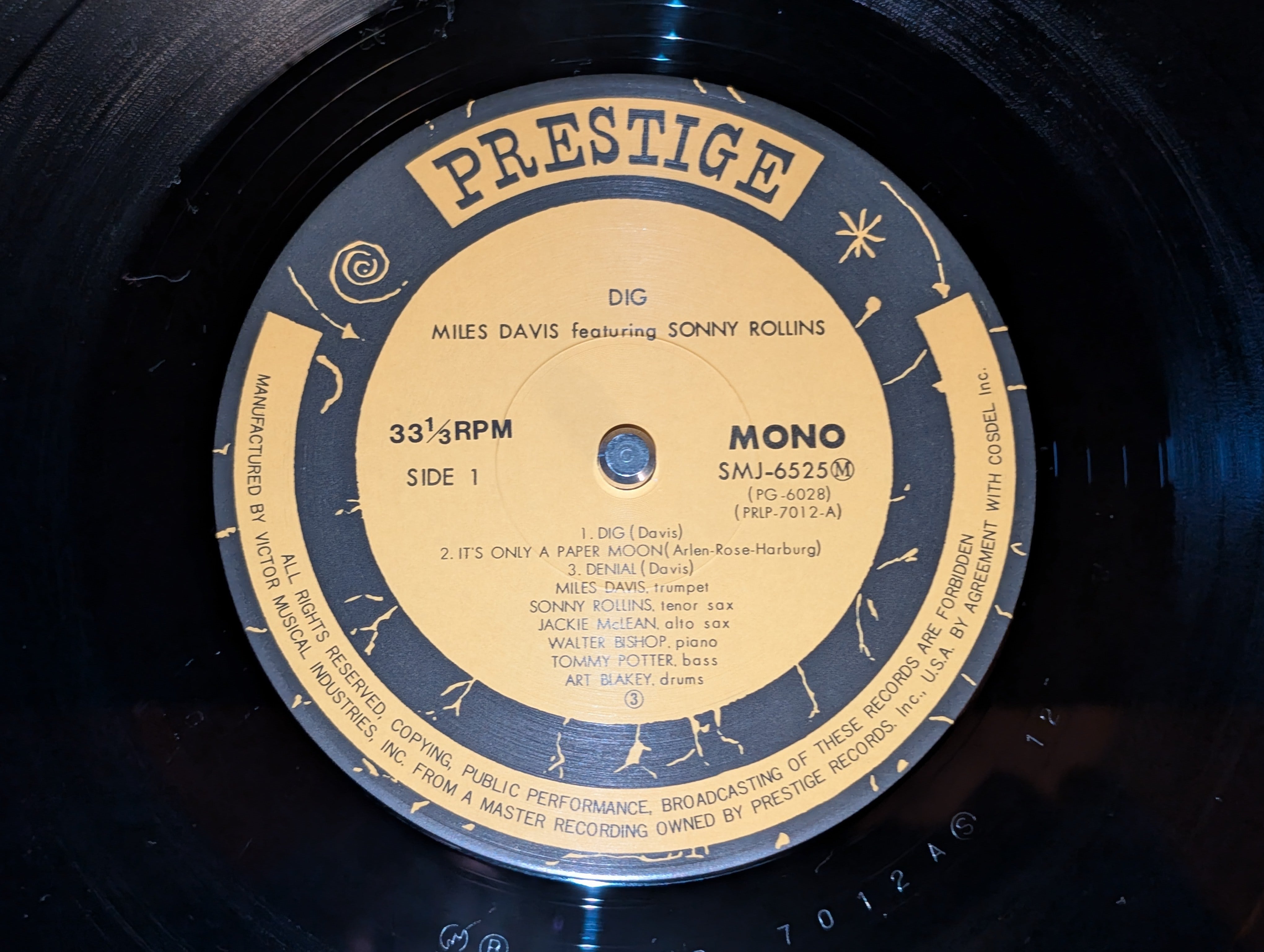 Miles Davis Featuring Sonny Rollins - Dig