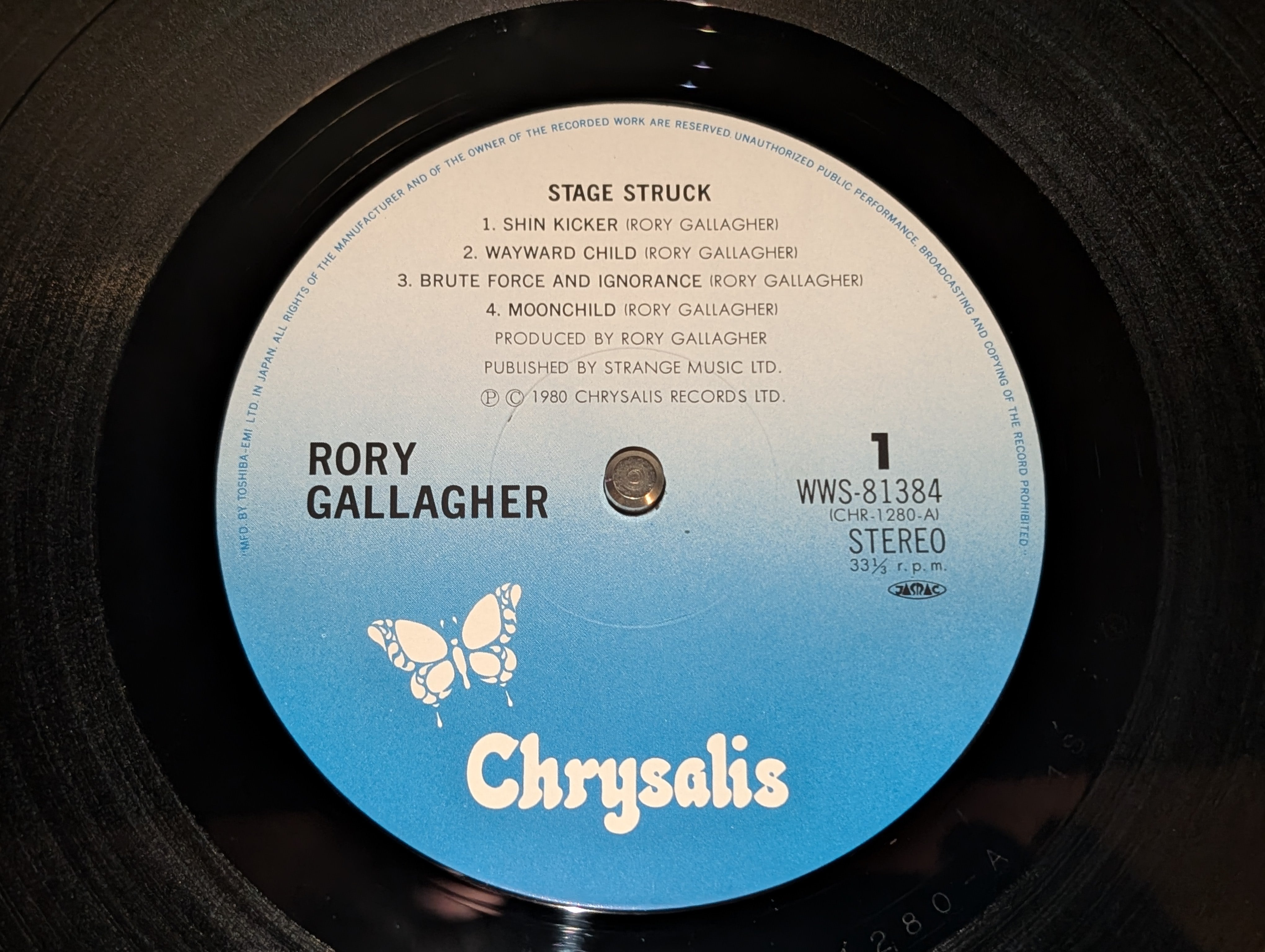 Rory Gallagher - Stage Struck