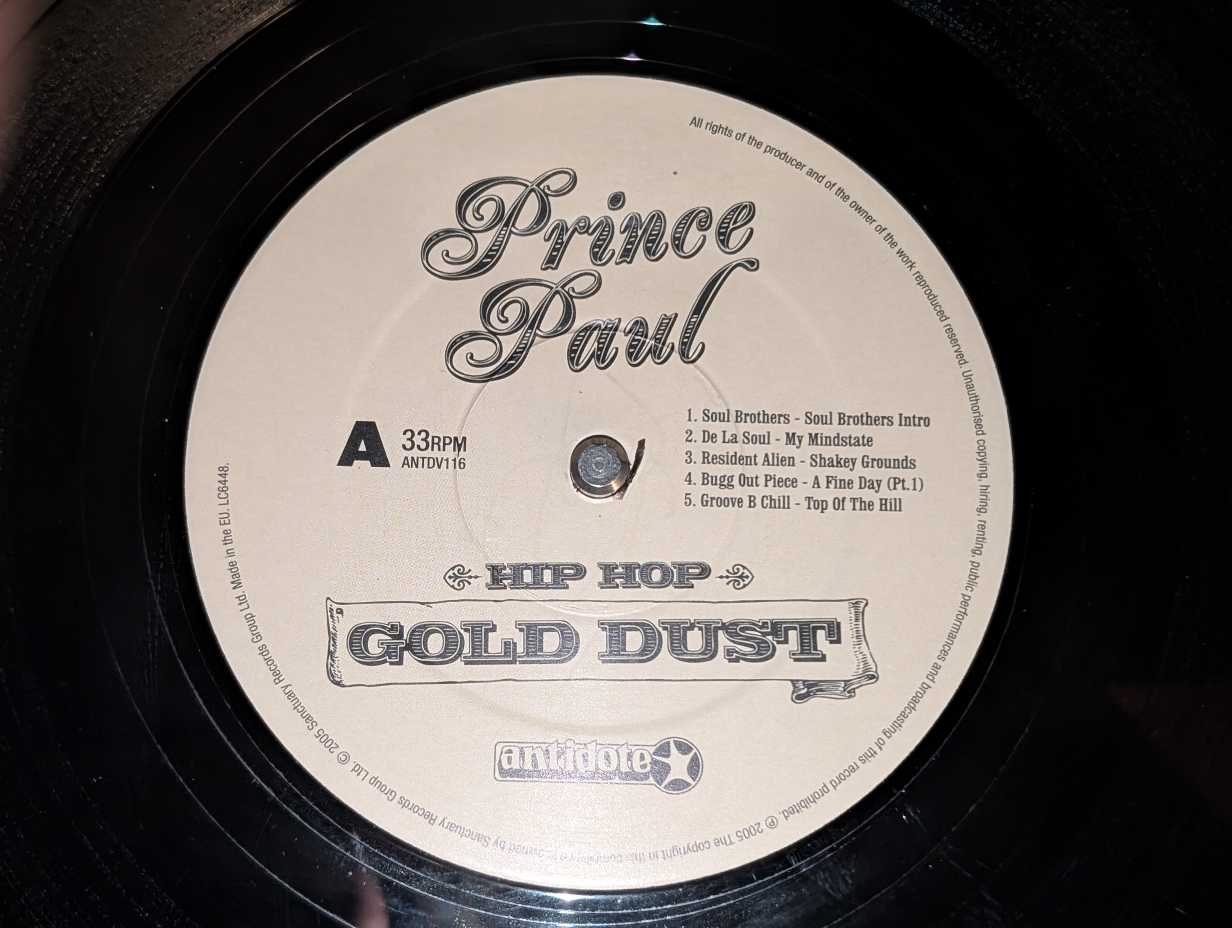 Prince Paul - Hip Hop Gold Dust