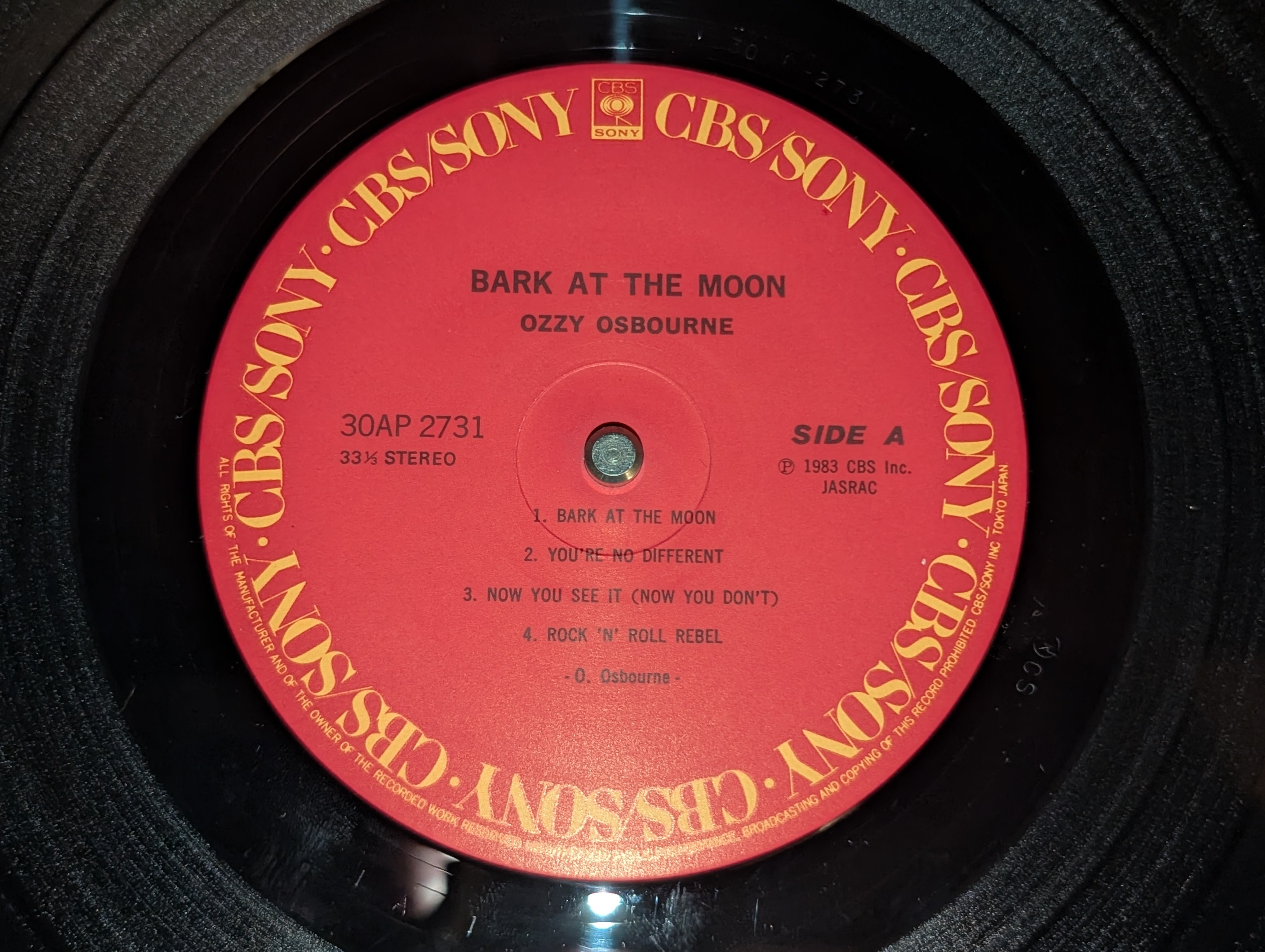 Ozzy Osbourne - Bark At The Moon
