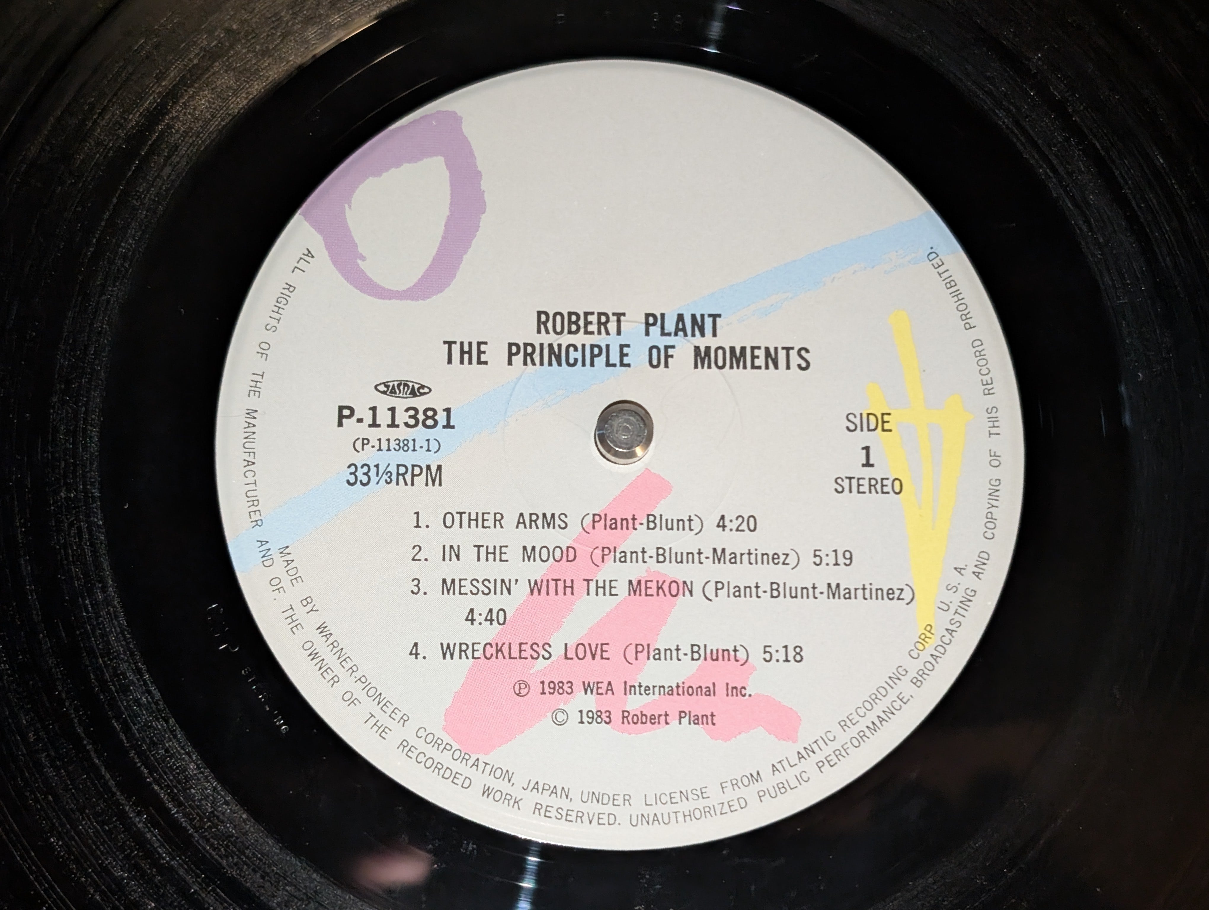 Robert Plant - The Principle Of Moments