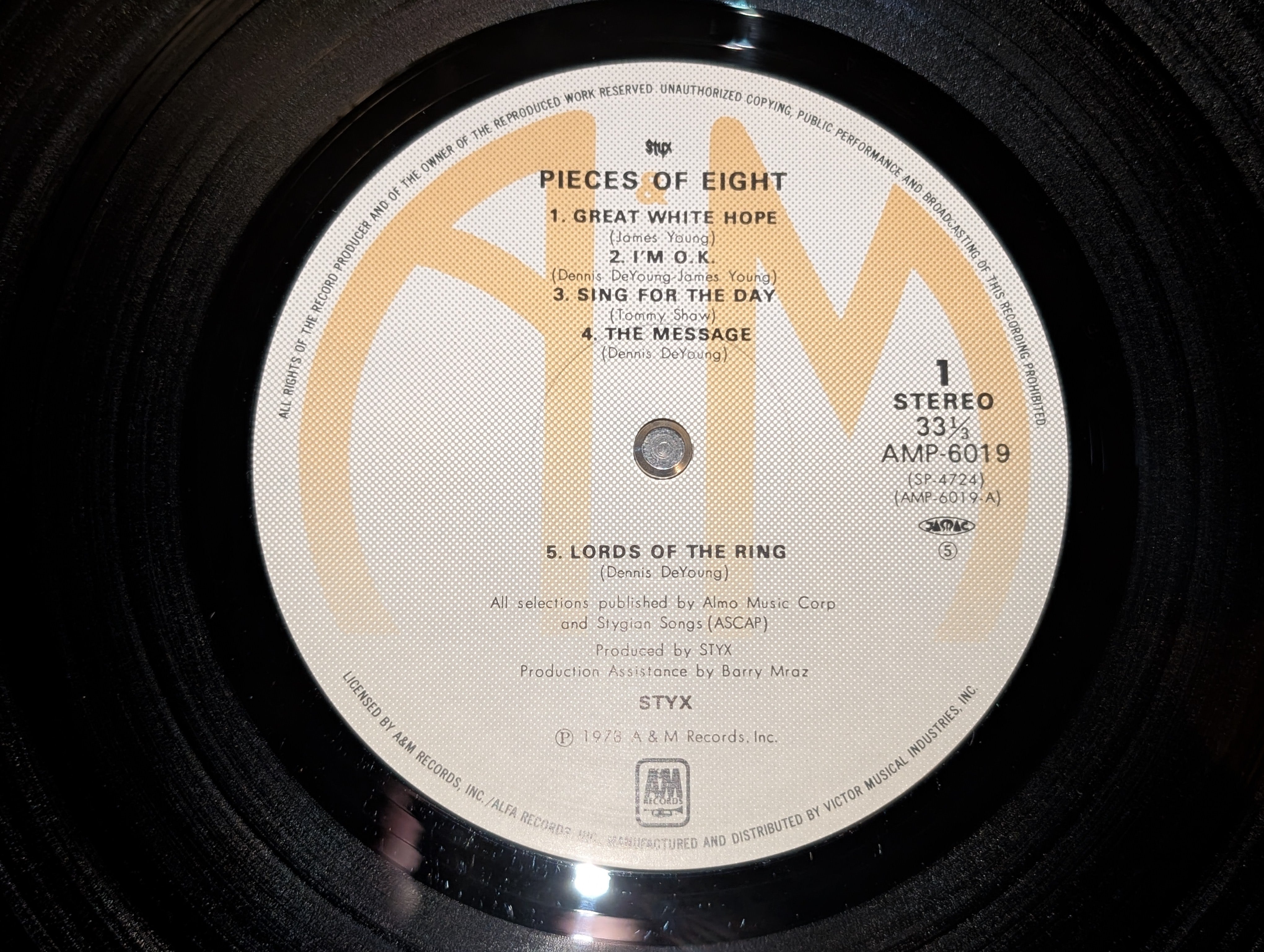 Styx - Pieces Of Eight