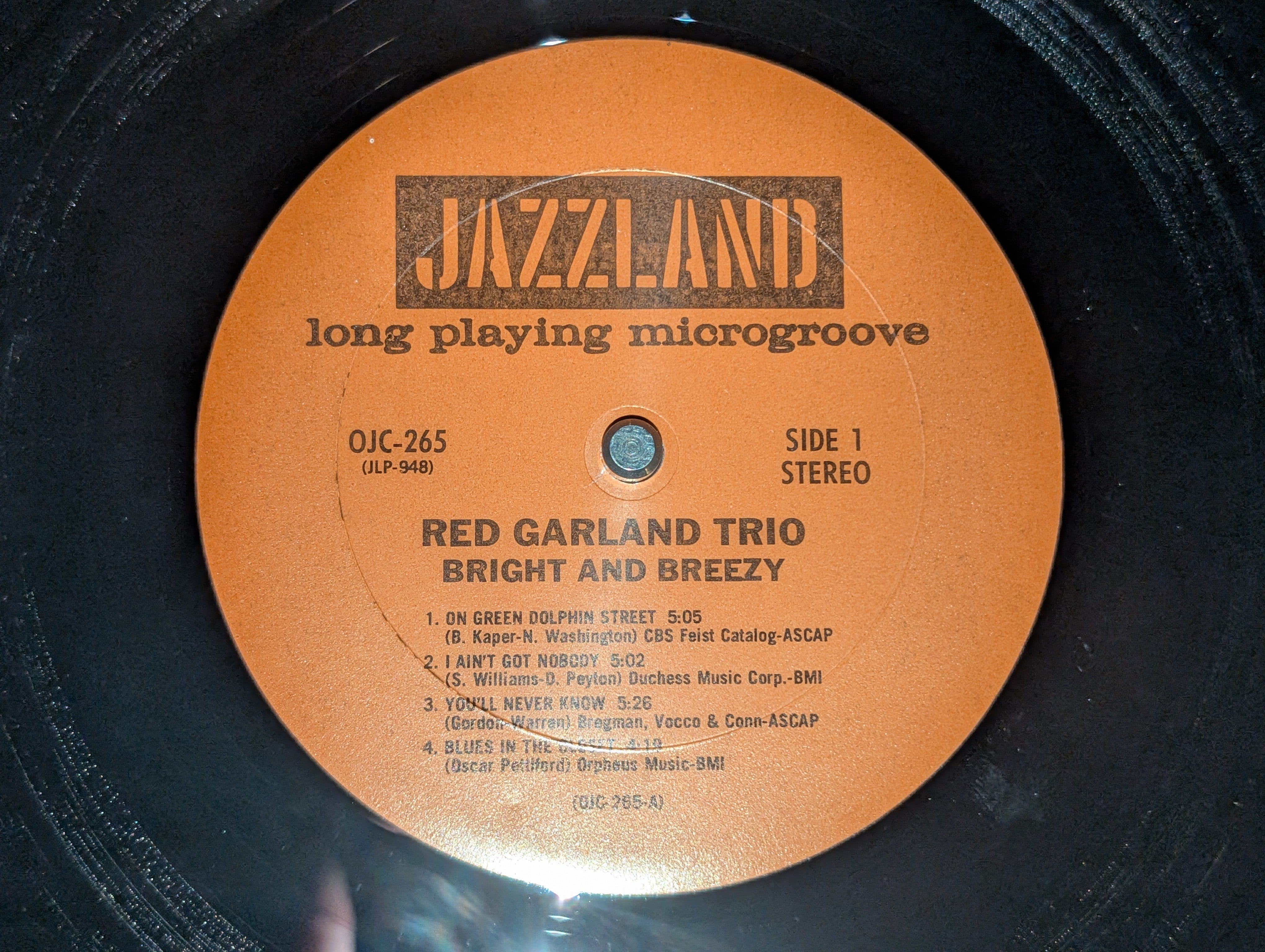 The Red Garland Trio - Bright And Breezy