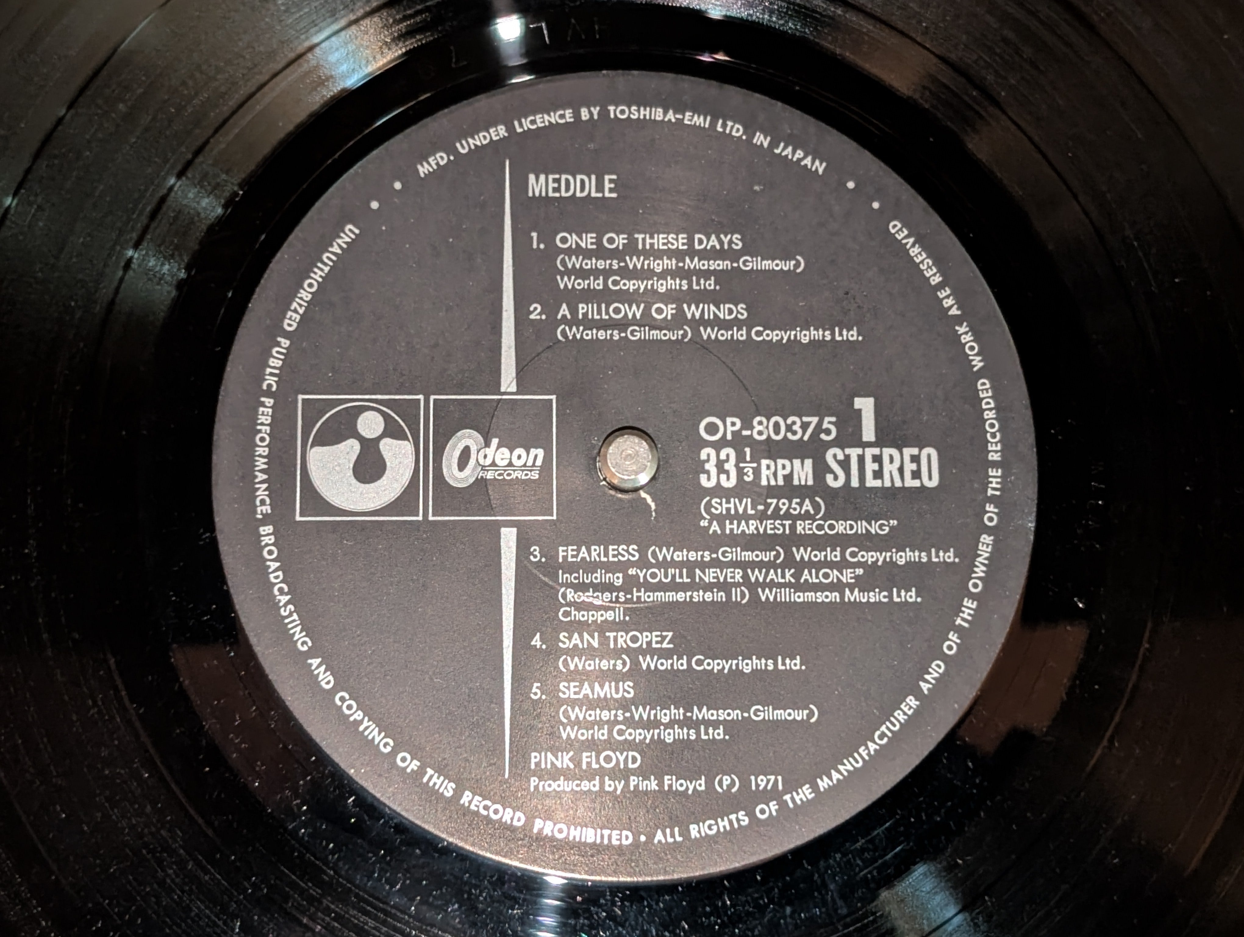 Pink Floyd - Meddle *