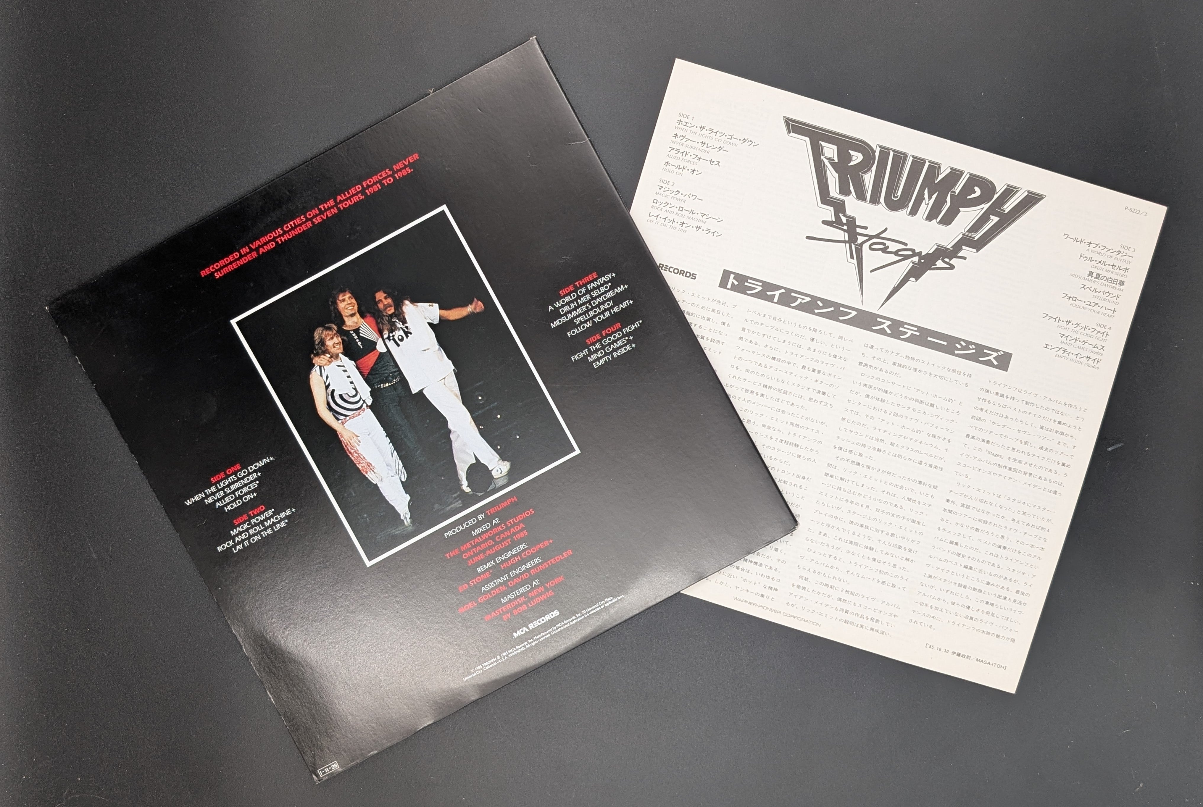 Triumph - Stages