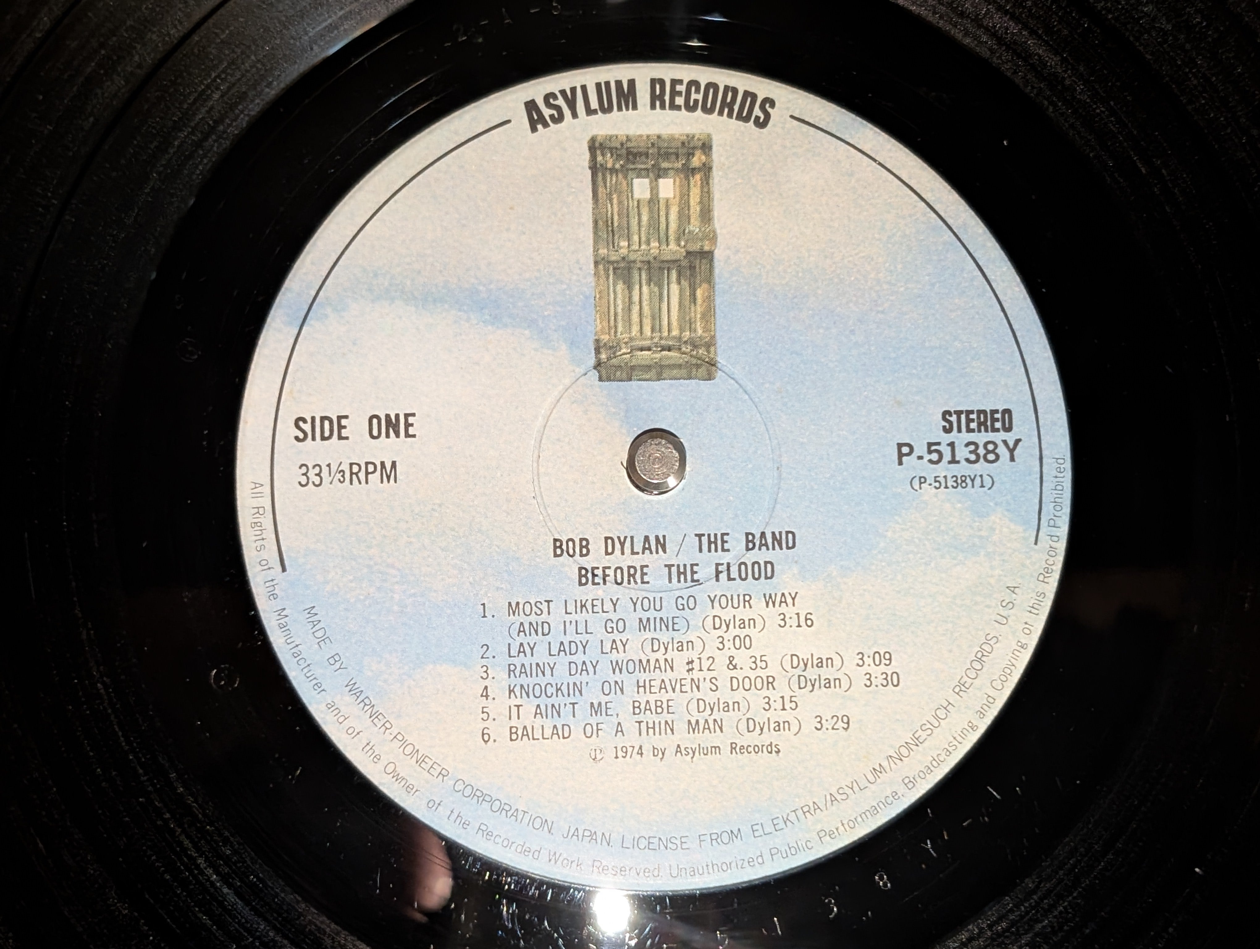 Bob Dylan / The Band - Before The Flood