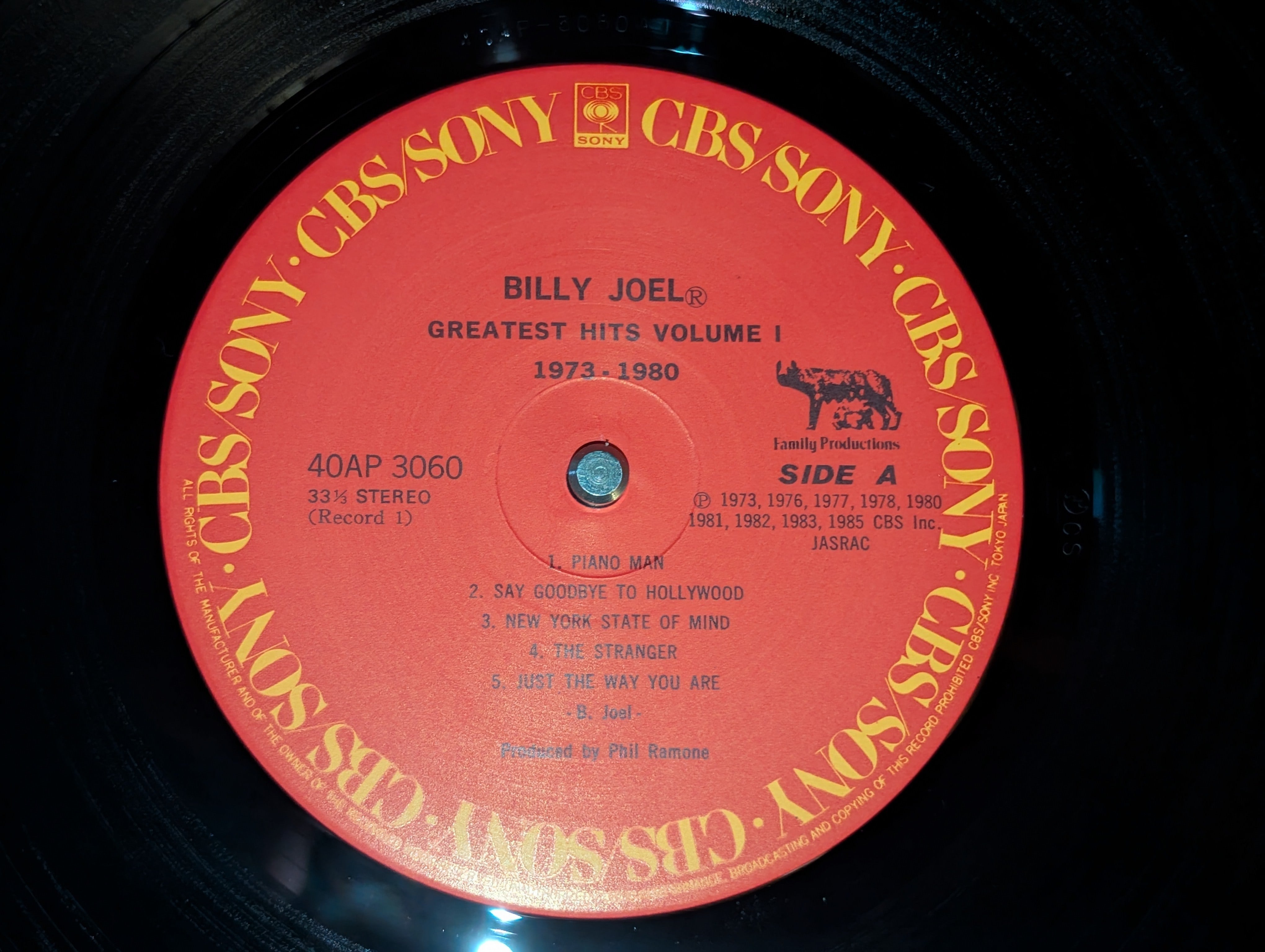 Billy Joel - Greatest Hits Volume I & Volume II