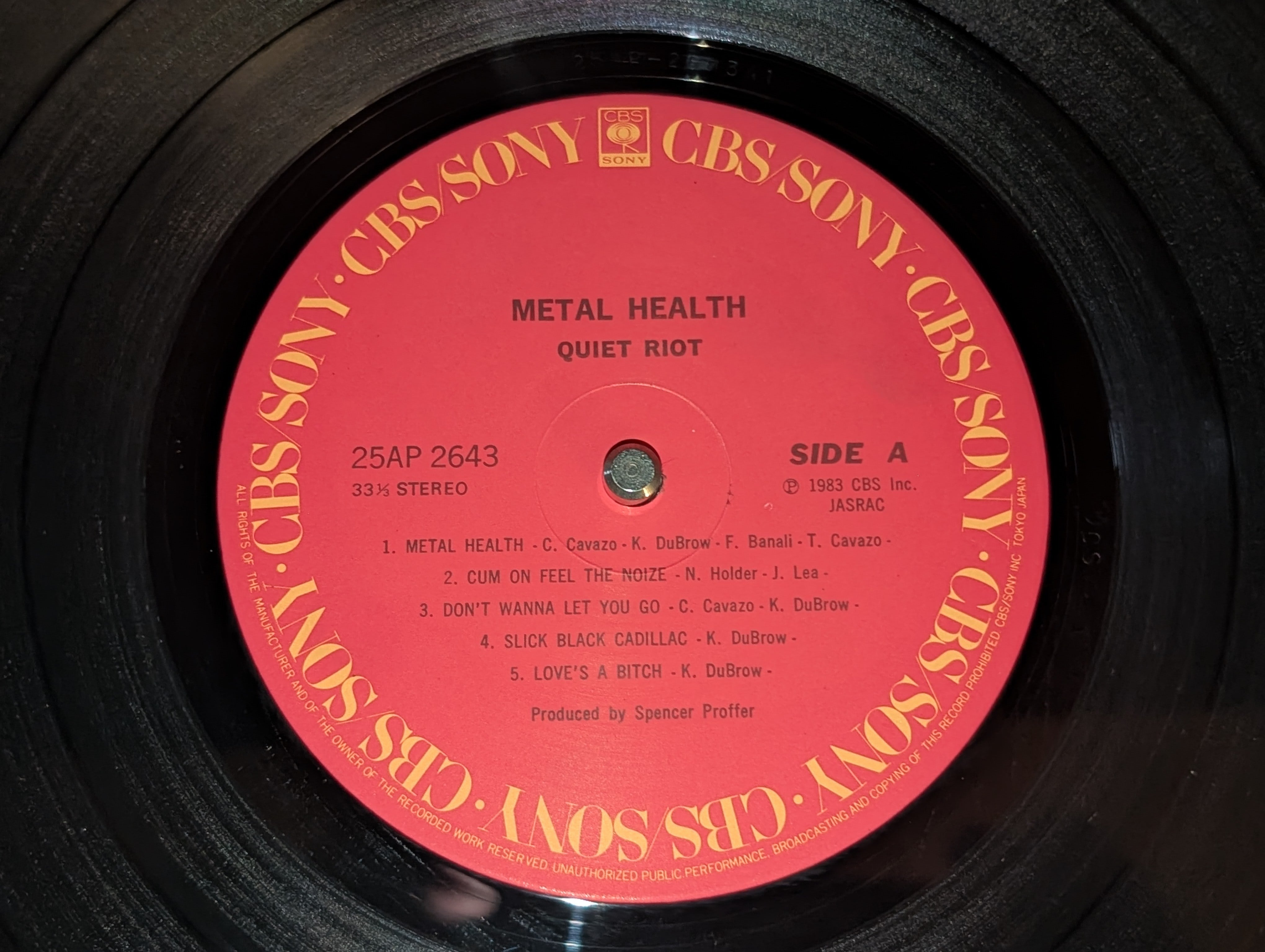 Quiet Riot - Metal Health  メタル・ヘルス