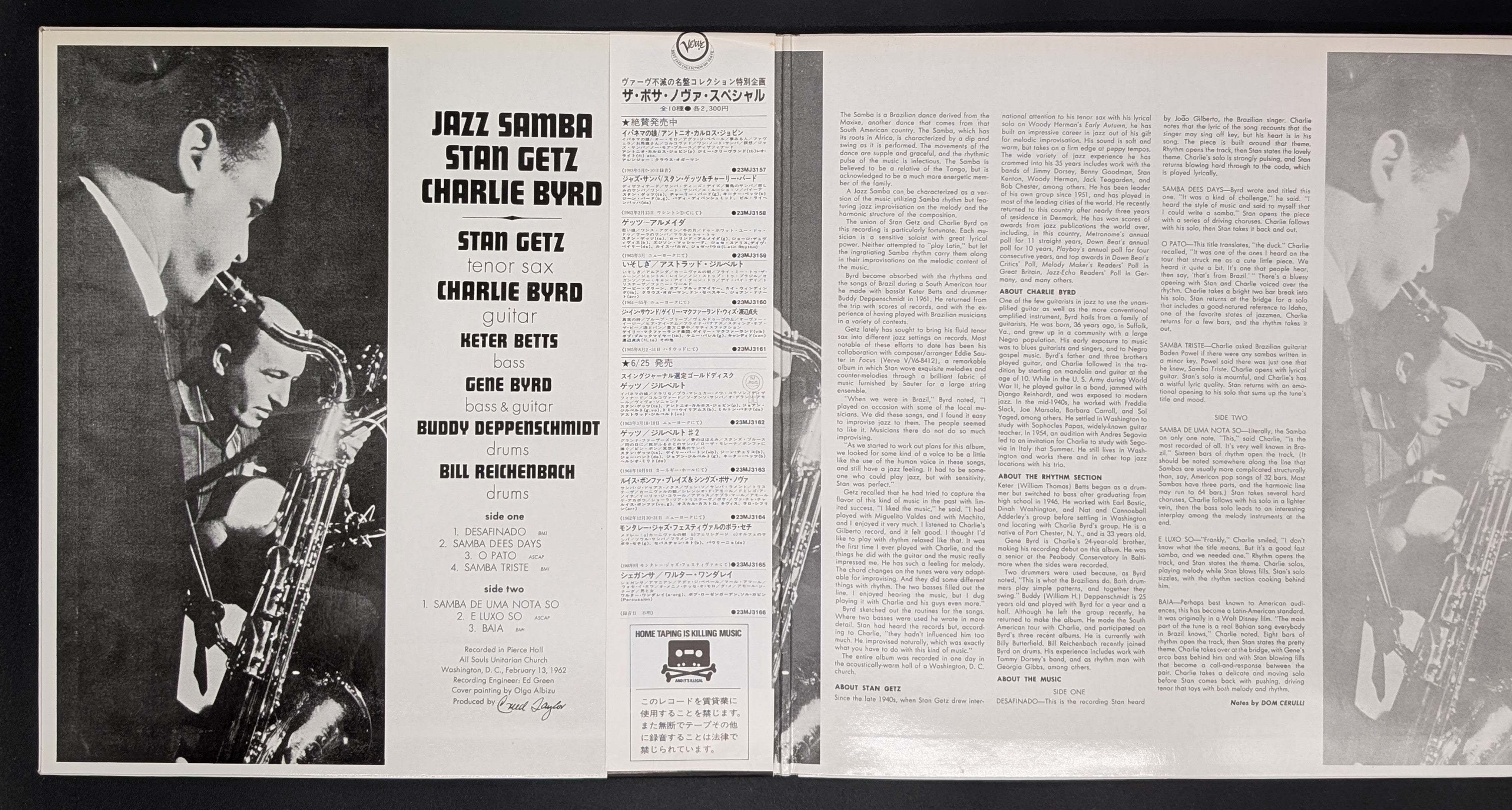 Stan Getz / Charlie Byrd - Jazz Samba