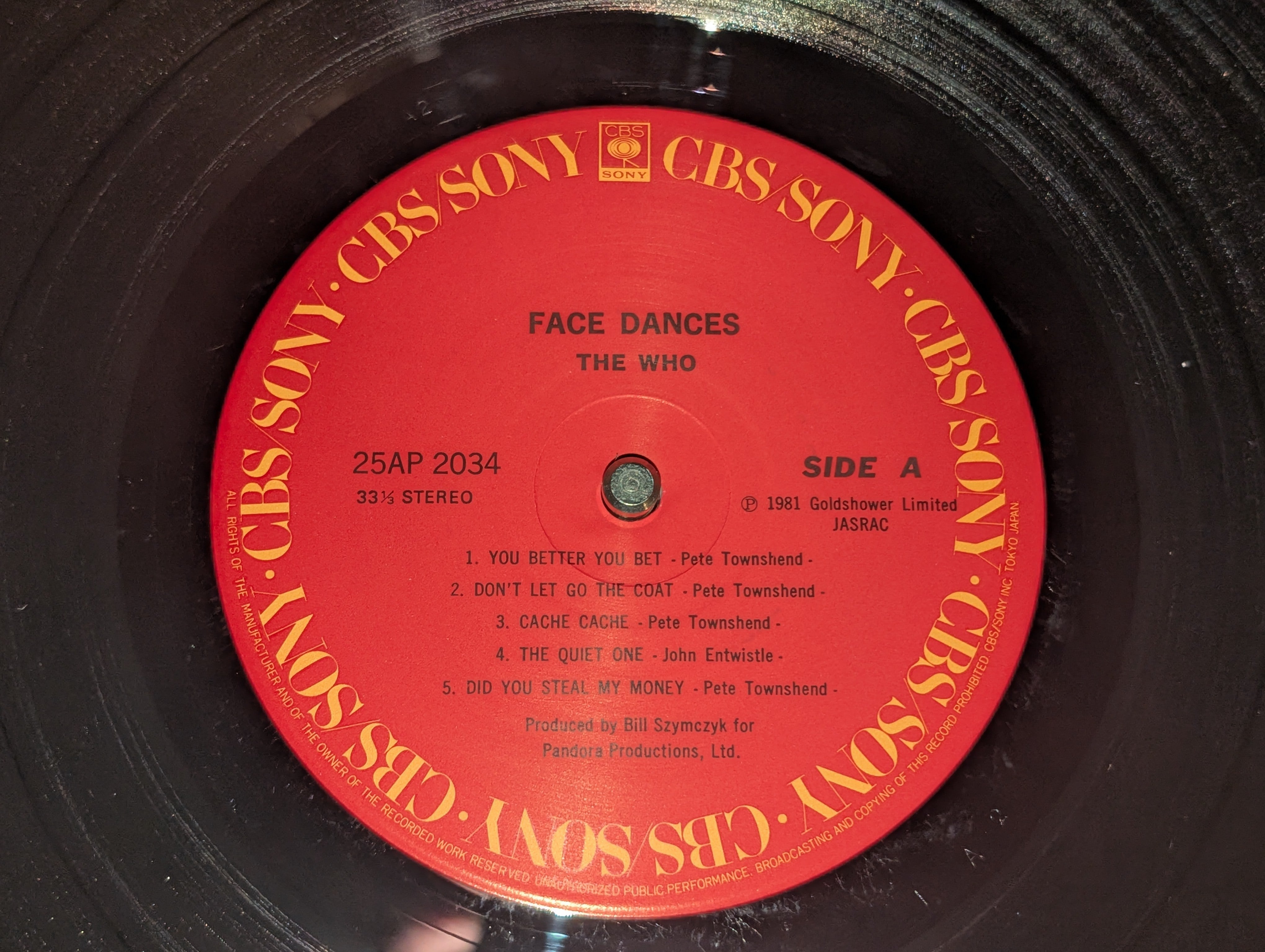 The Who - Face Dances *