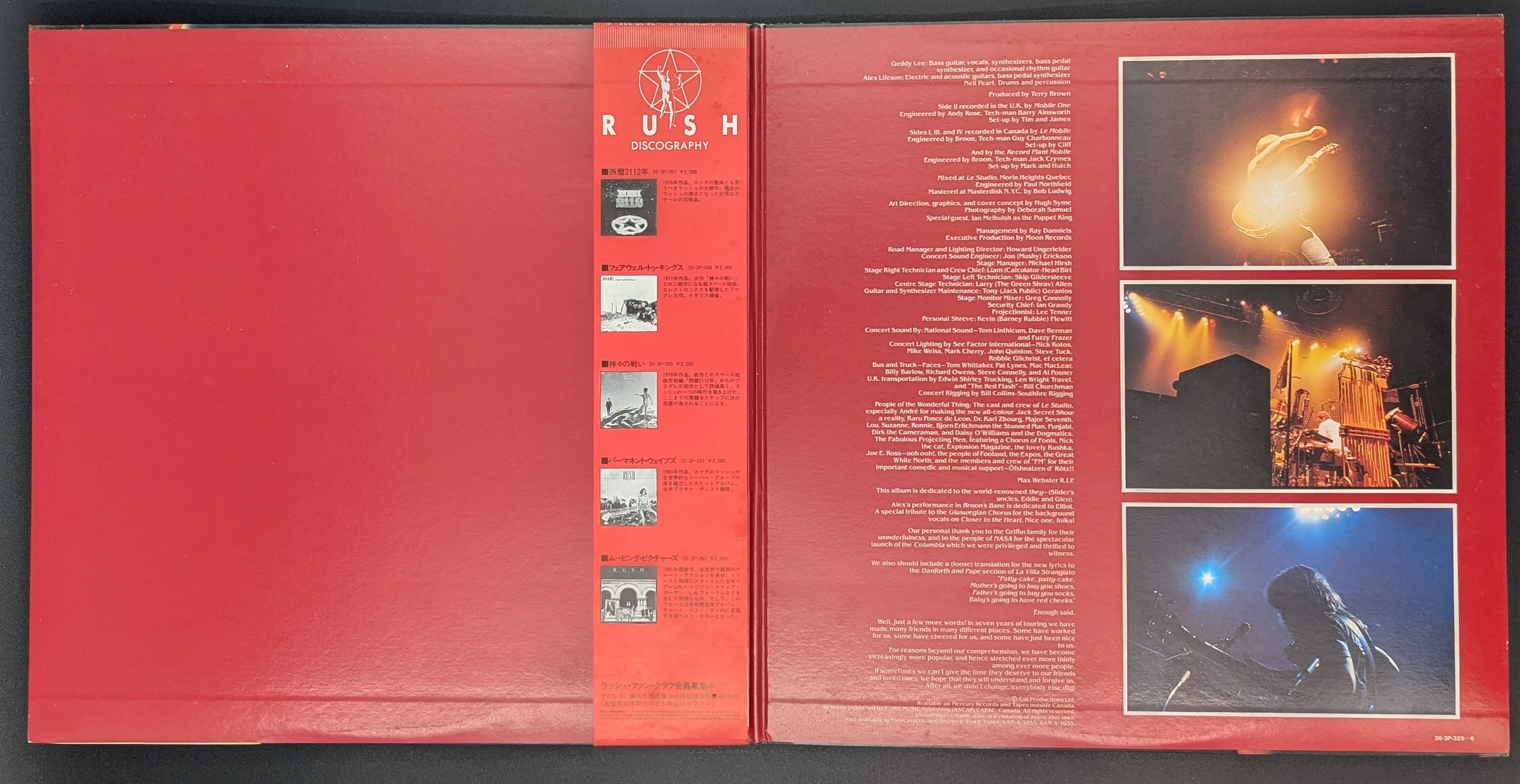 Rush - Exit...Stage Left
