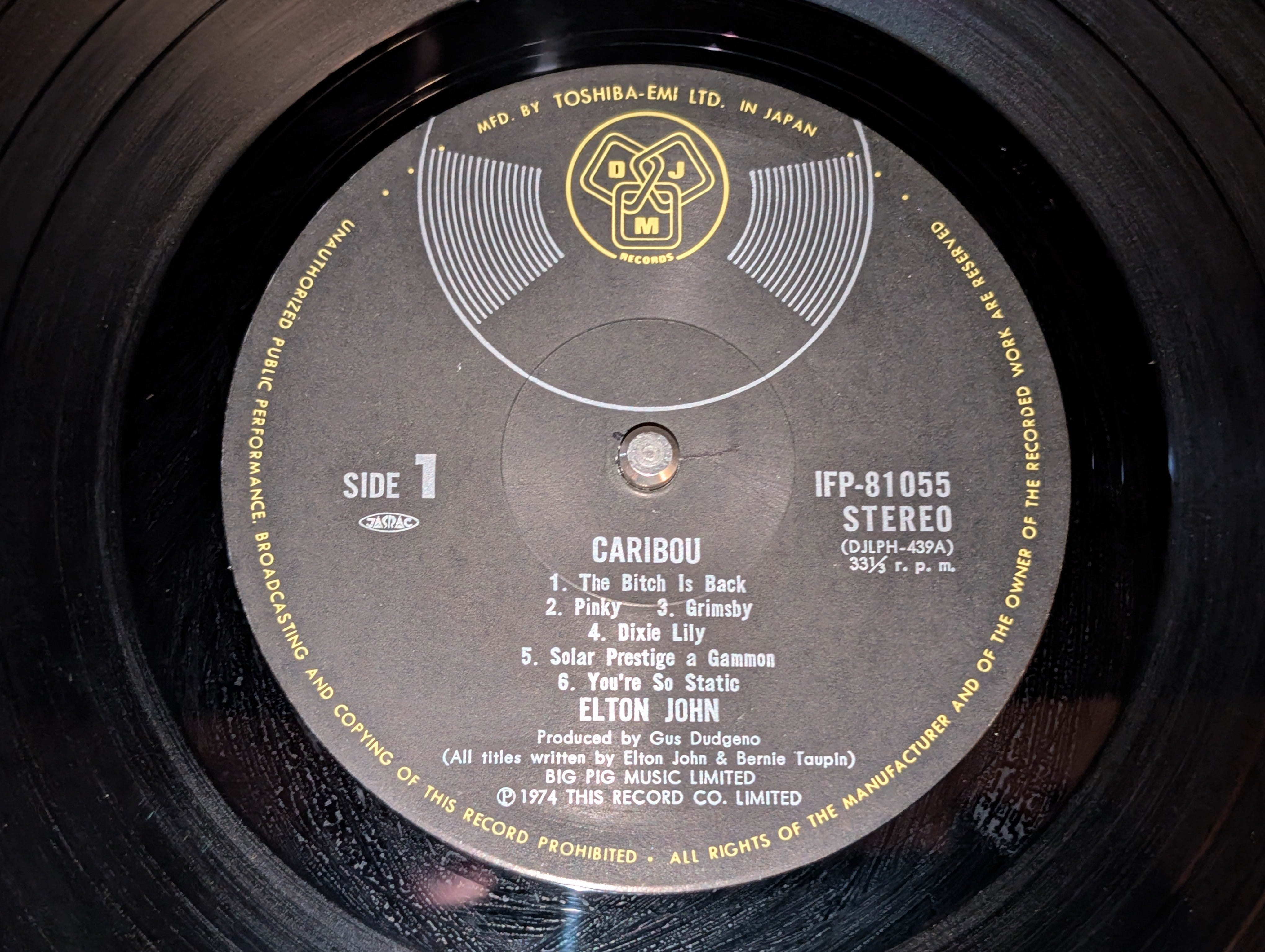 Elton John - Caribou