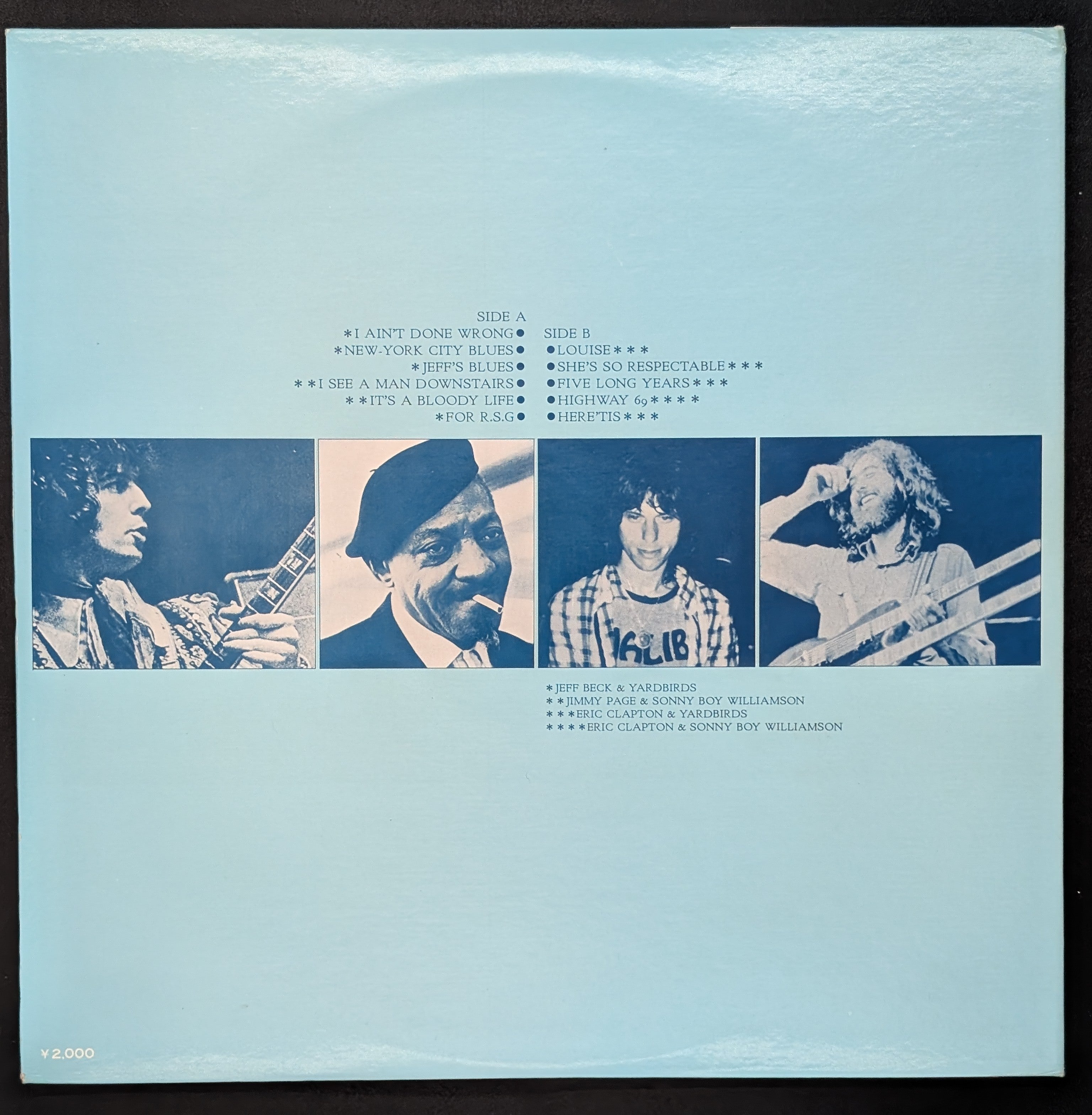 Jeff Beck, Jimmy Page, Eric Clapton - Beck, Page & Clapton
