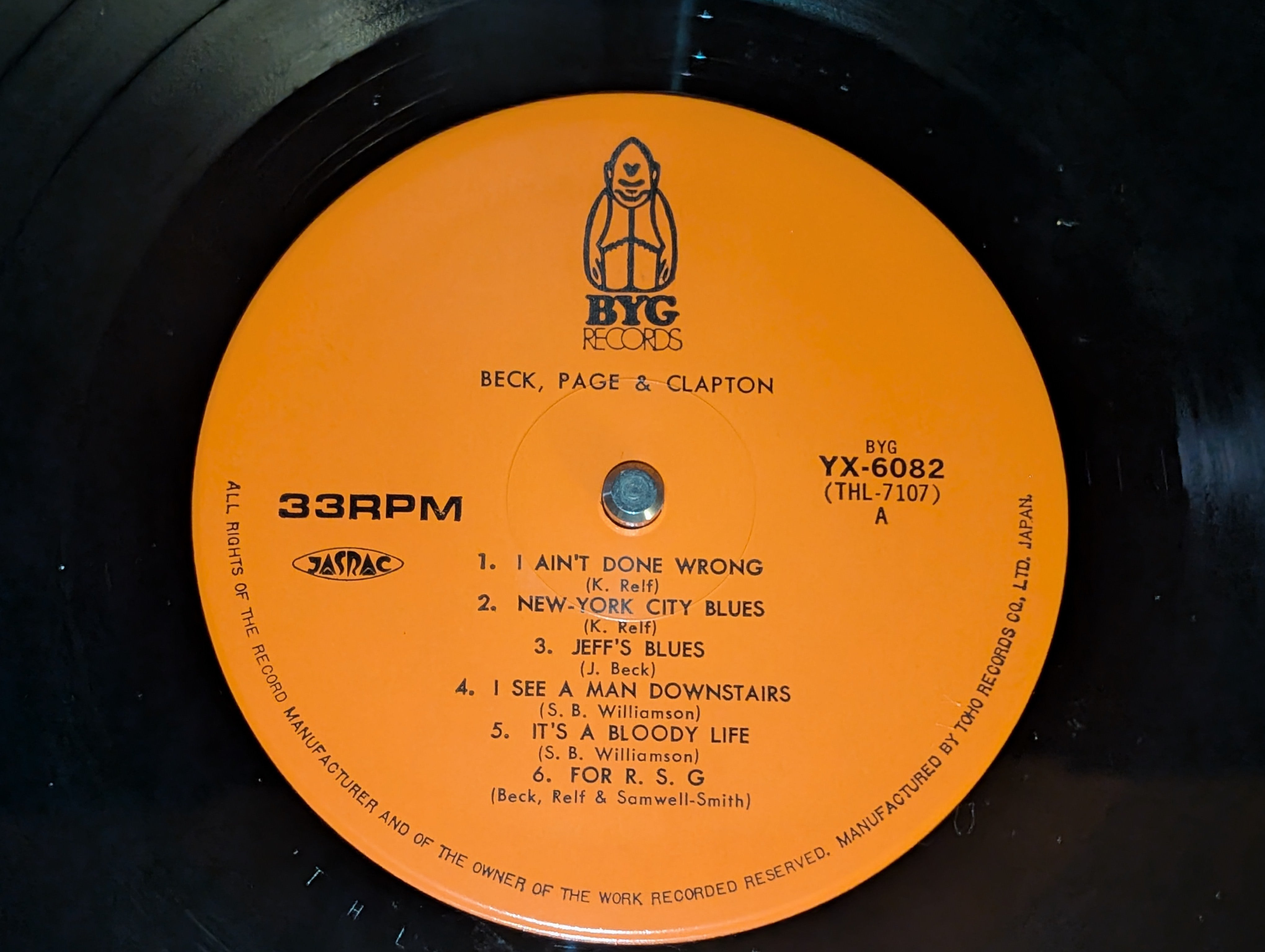 Jeff Beck, Jimmy Page, Eric Clapton - Beck, Page & Clapton