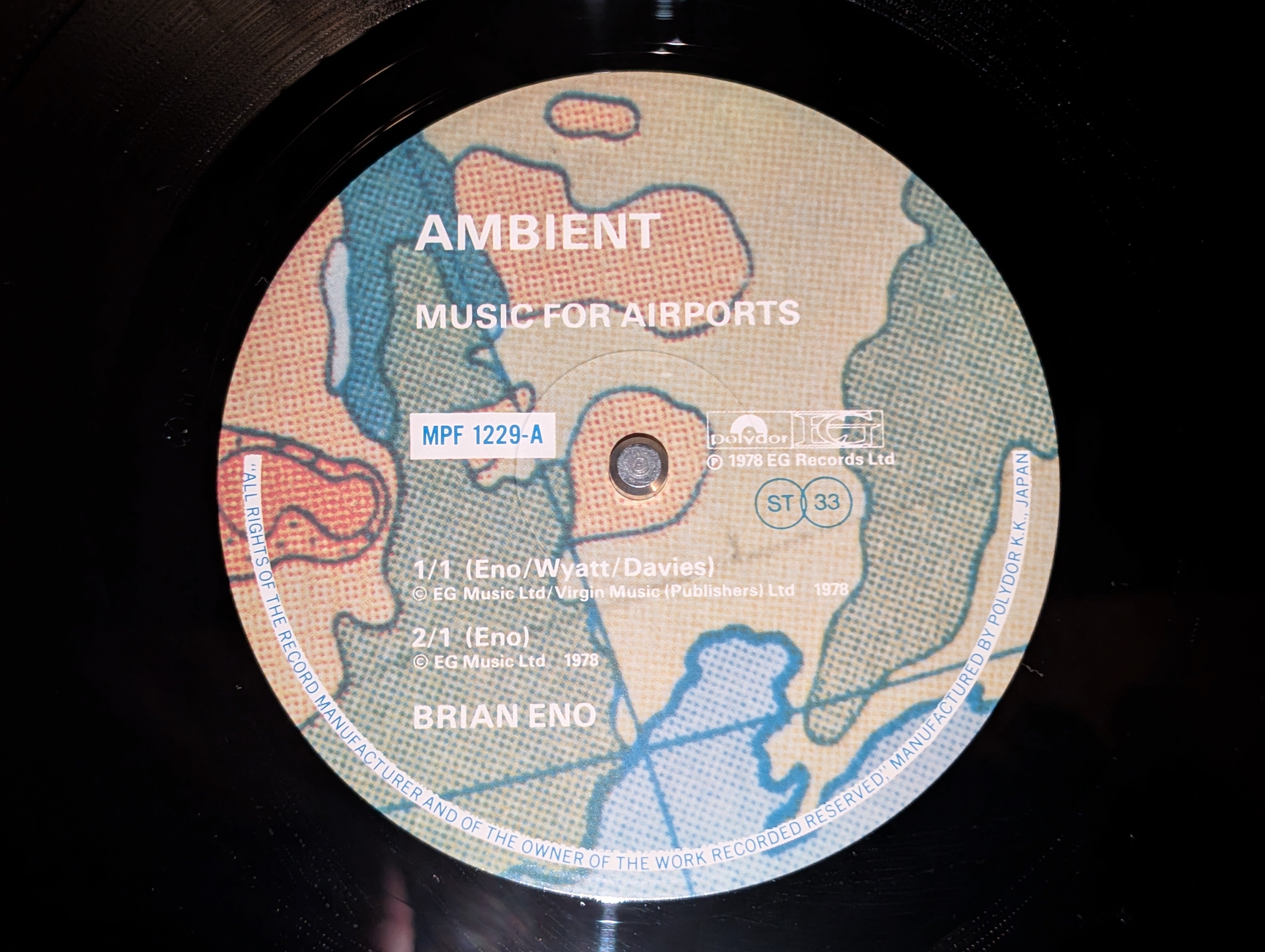 Brian Eno - Ambient 1 (Music For Airports)