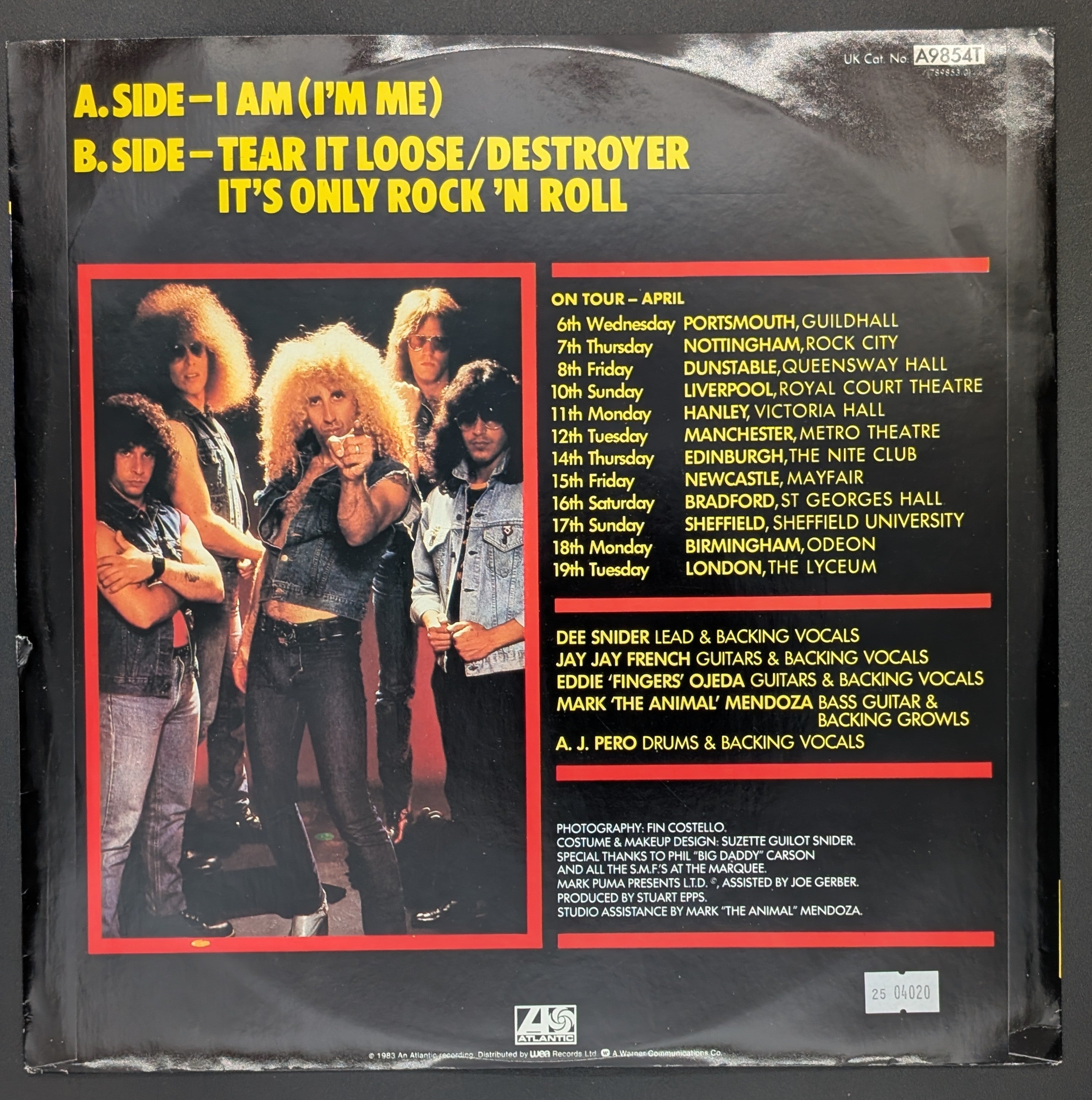 Twisted Sister - I Am (I'm Me)