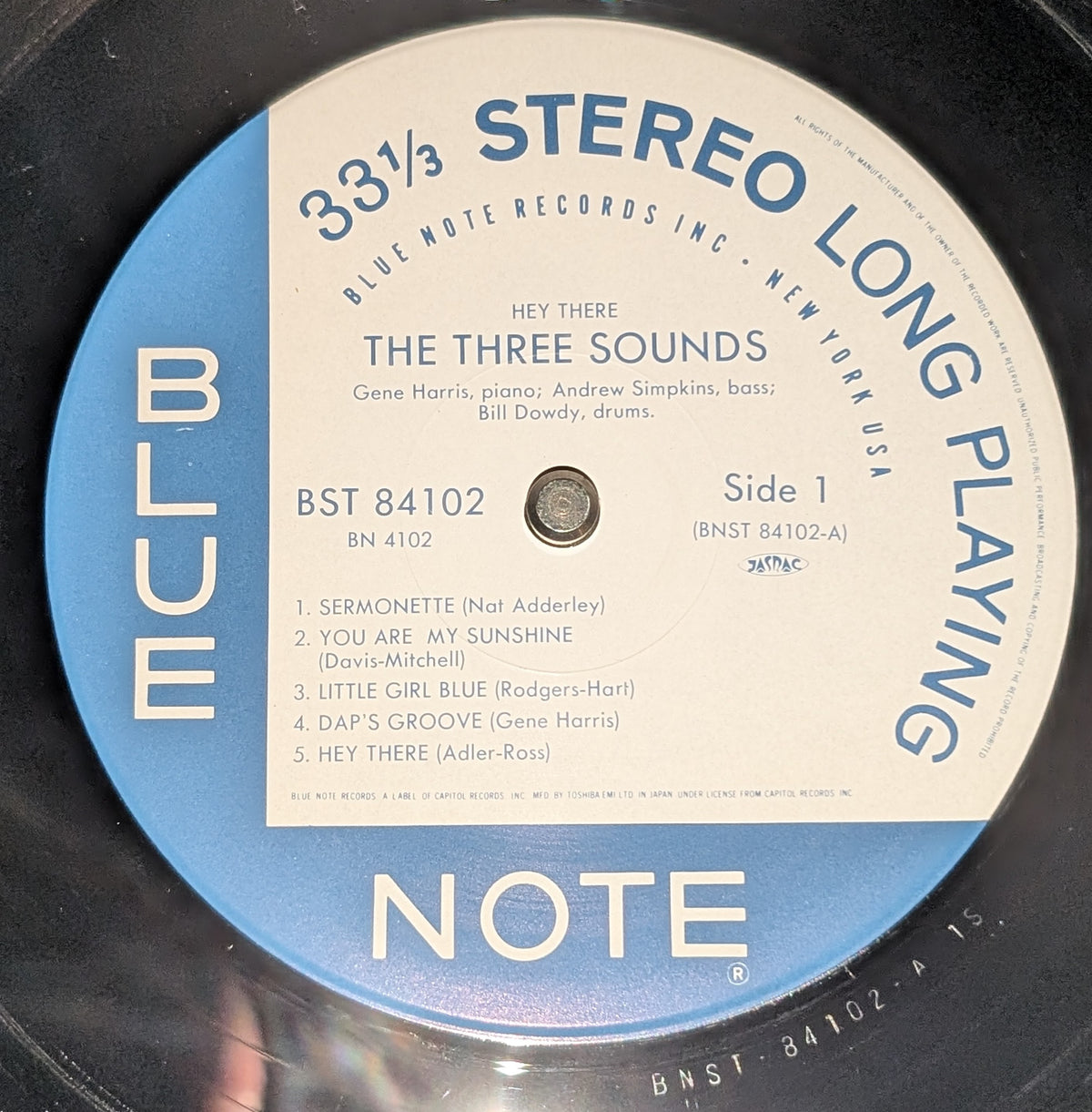 The Three Sound - Hey There!