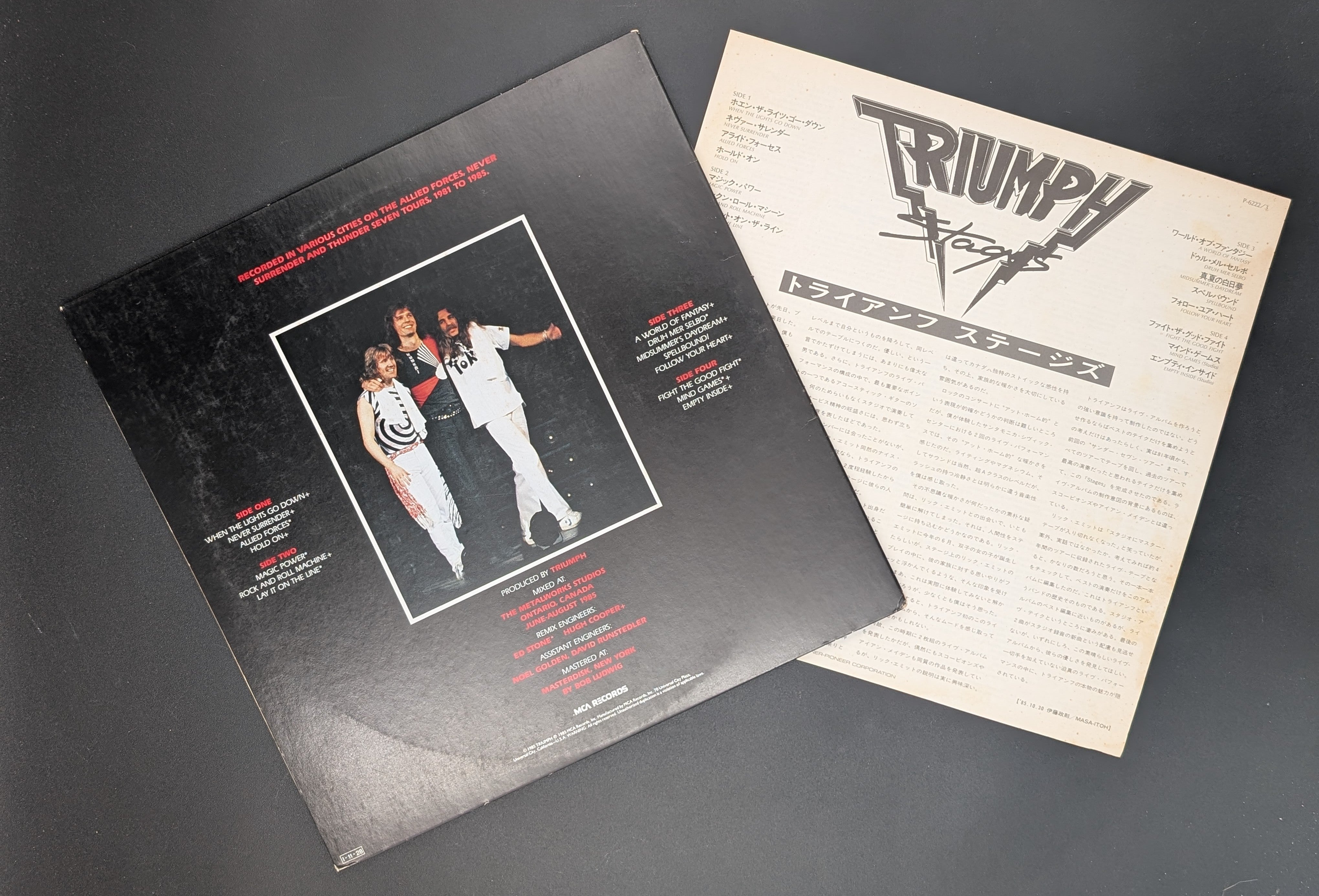 Triumph - Stages