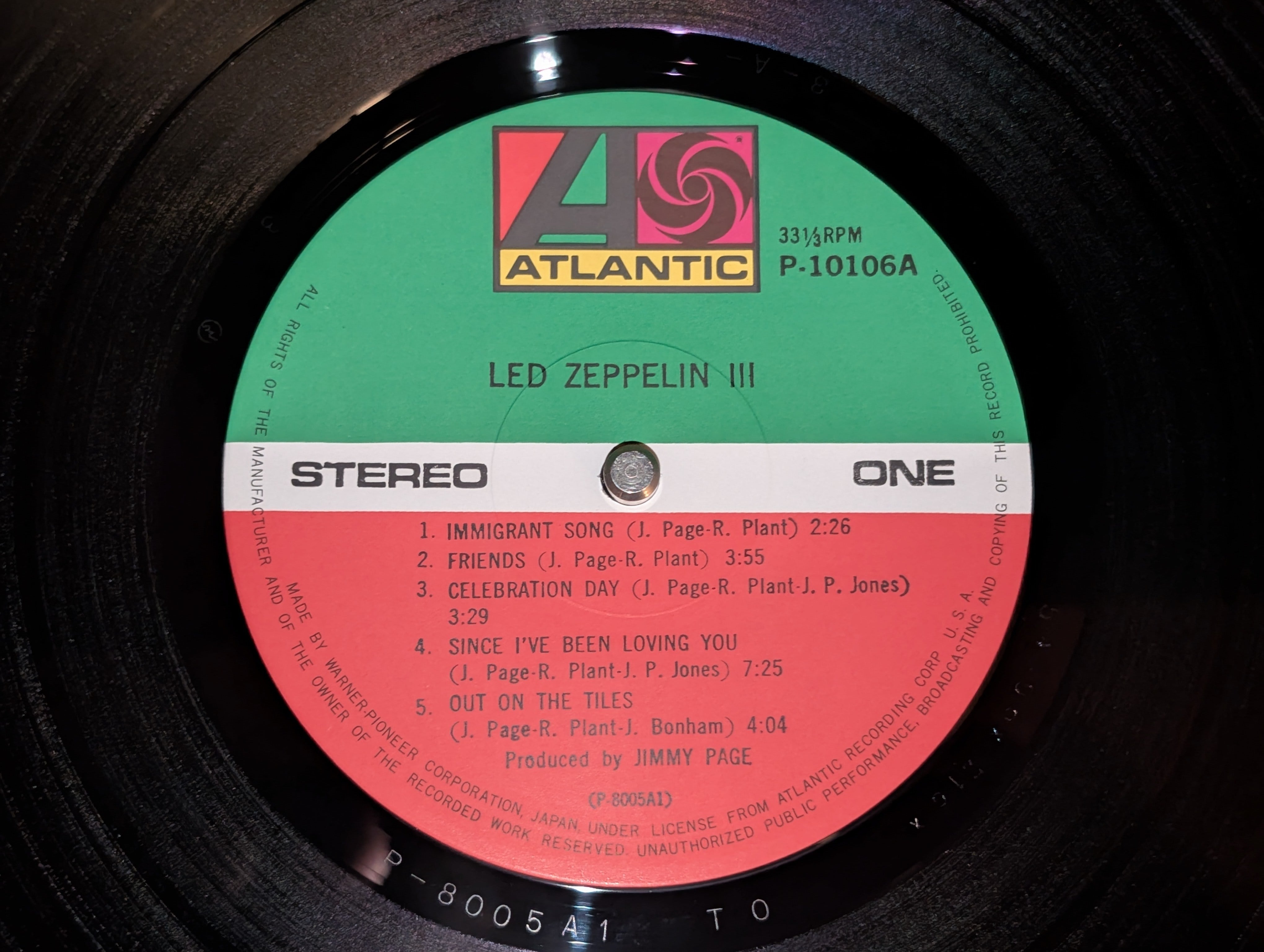 Led Zeppelin - Led Zeppelin III  レッド・ツェッペリン III