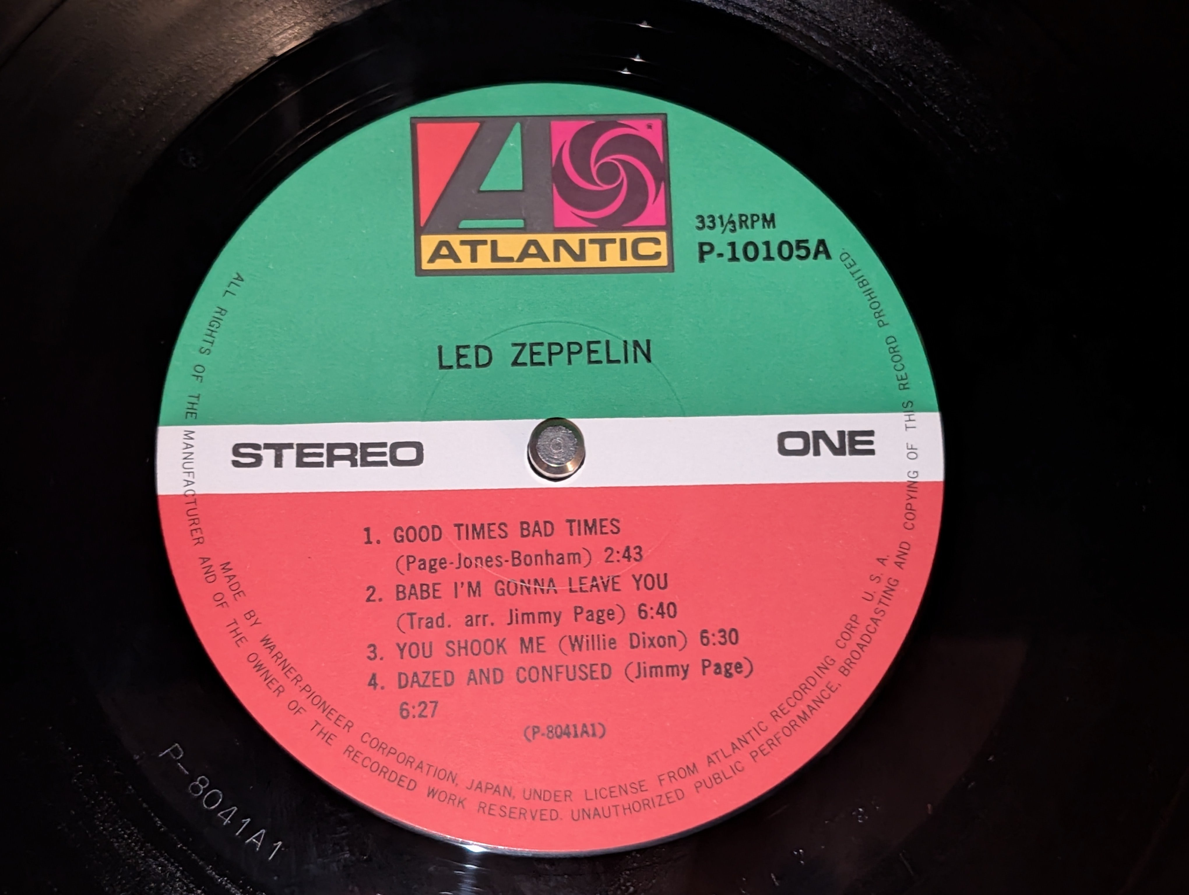 Led Zeppelin - Led Zeppelin  レッド・ツェッペリン