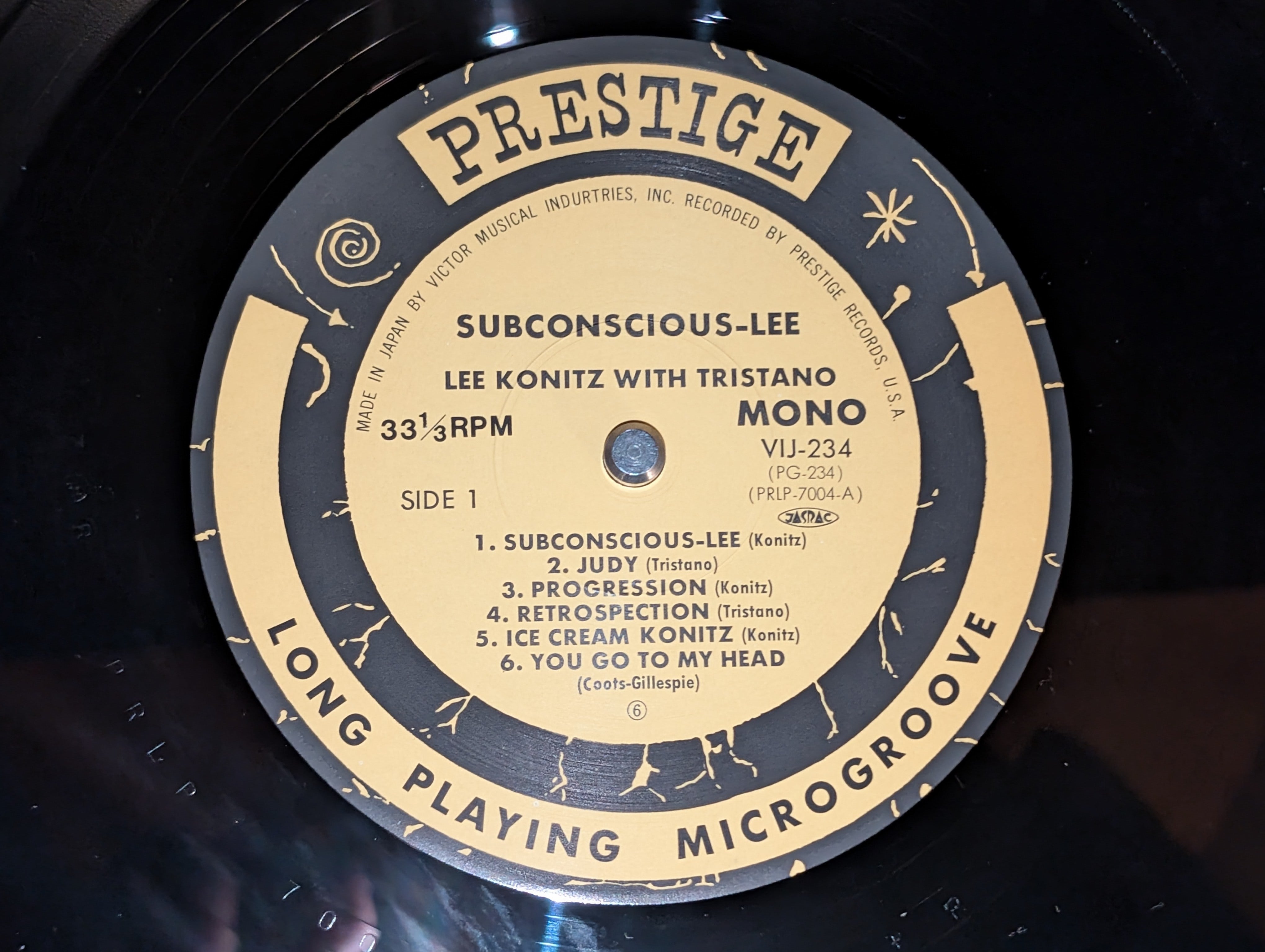 Lee Konitz With Lennie Tristano, Warne Marsh & Billy Bauer - Subconscious-Lee