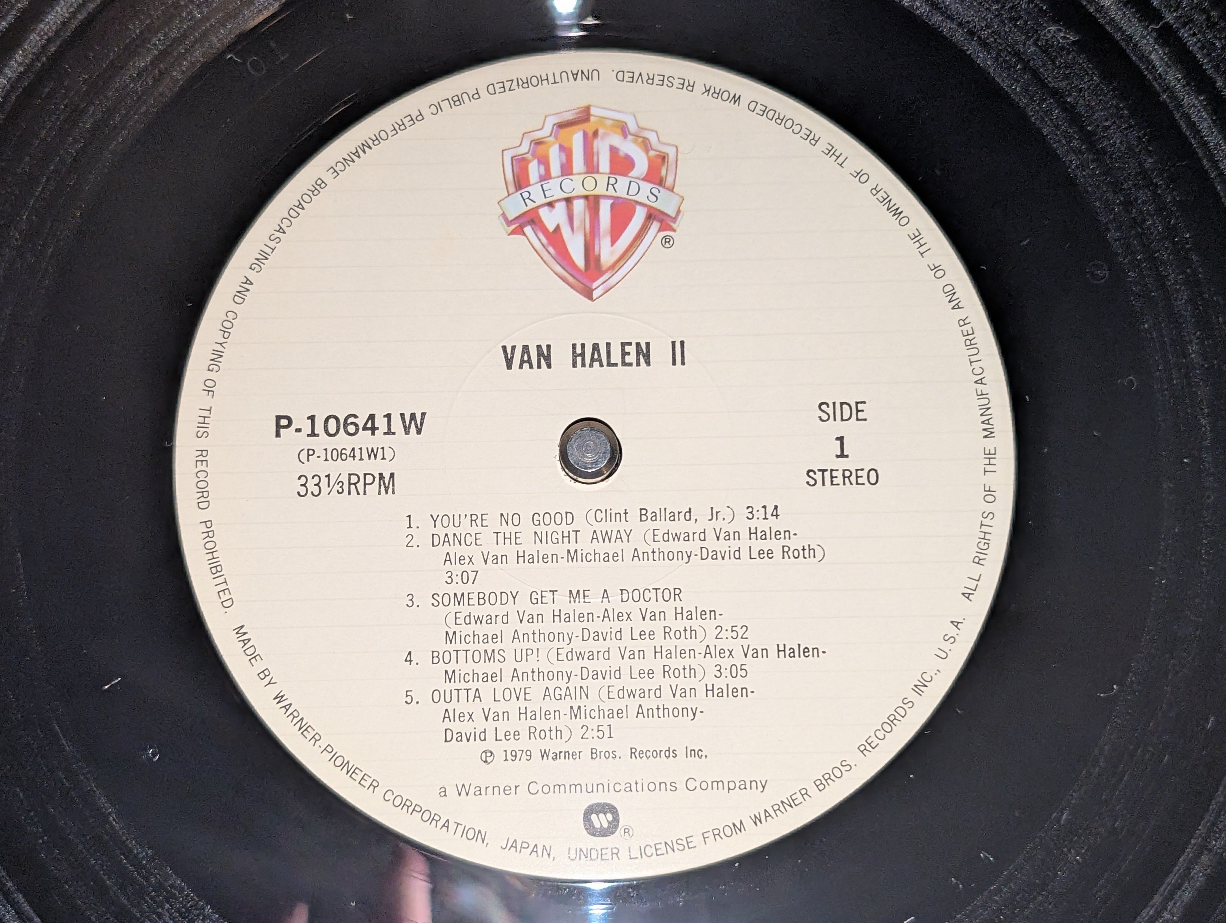 Van Halen - Van Halen II  伝説の爆撃機
