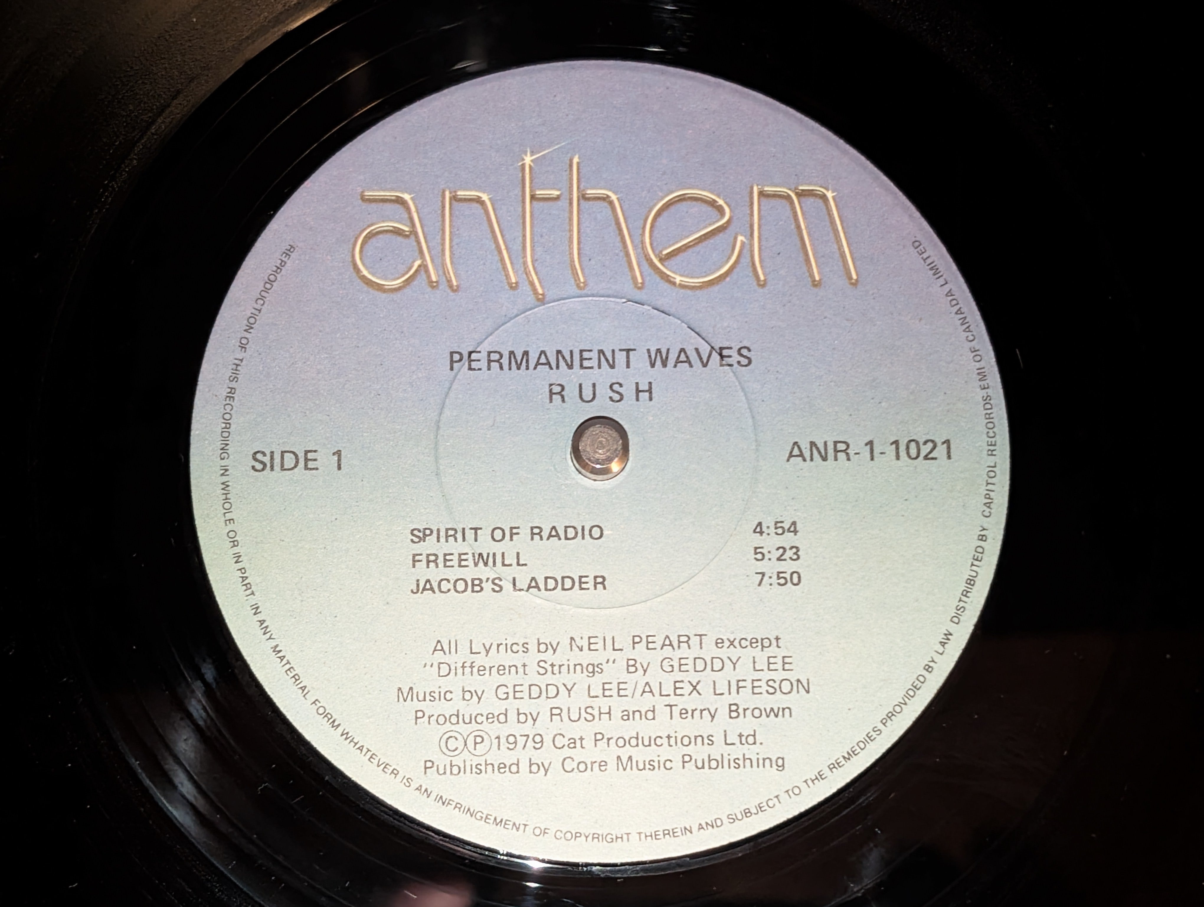 Rush - Permanent Waves